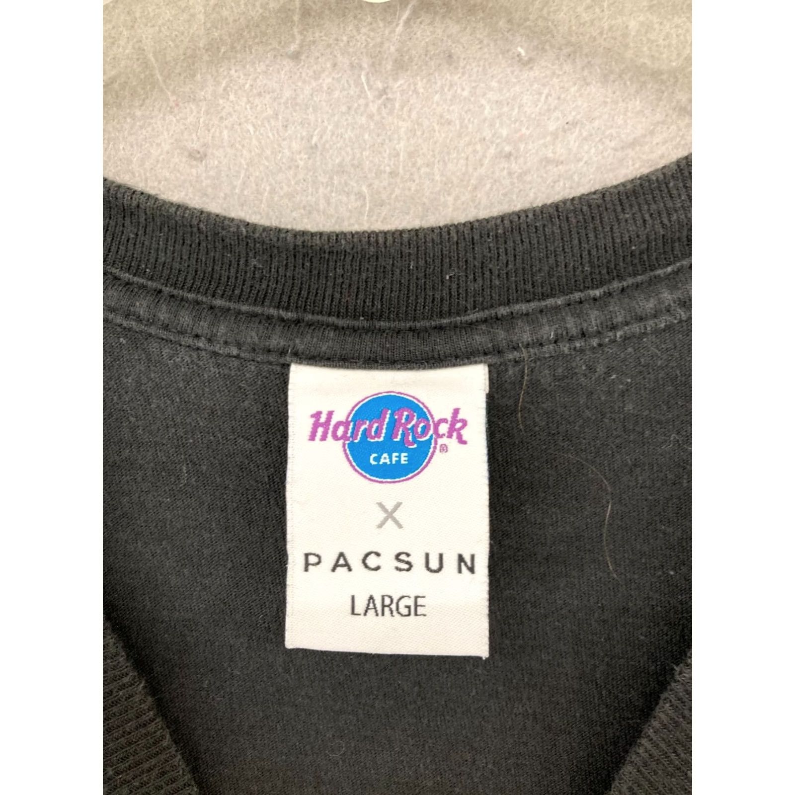 Hard Rock Cafe Hard Rock Cafe Womens Cropped TShirt L Black Graphic Print 90s Vintage N/A Size L / US 10 / IT 46 - 5 Thumbnail