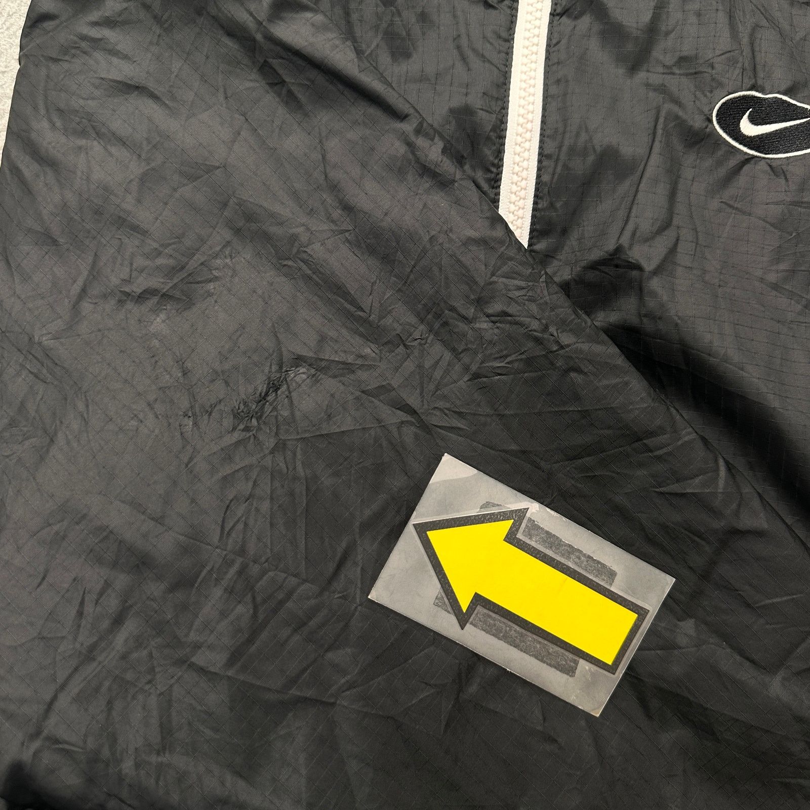 Nike Nike Womens XS Big Swoosh Reversible Sherpa Jacket Black Size XS / US 0-2 / IT 36-38 - 11 Thumbnail