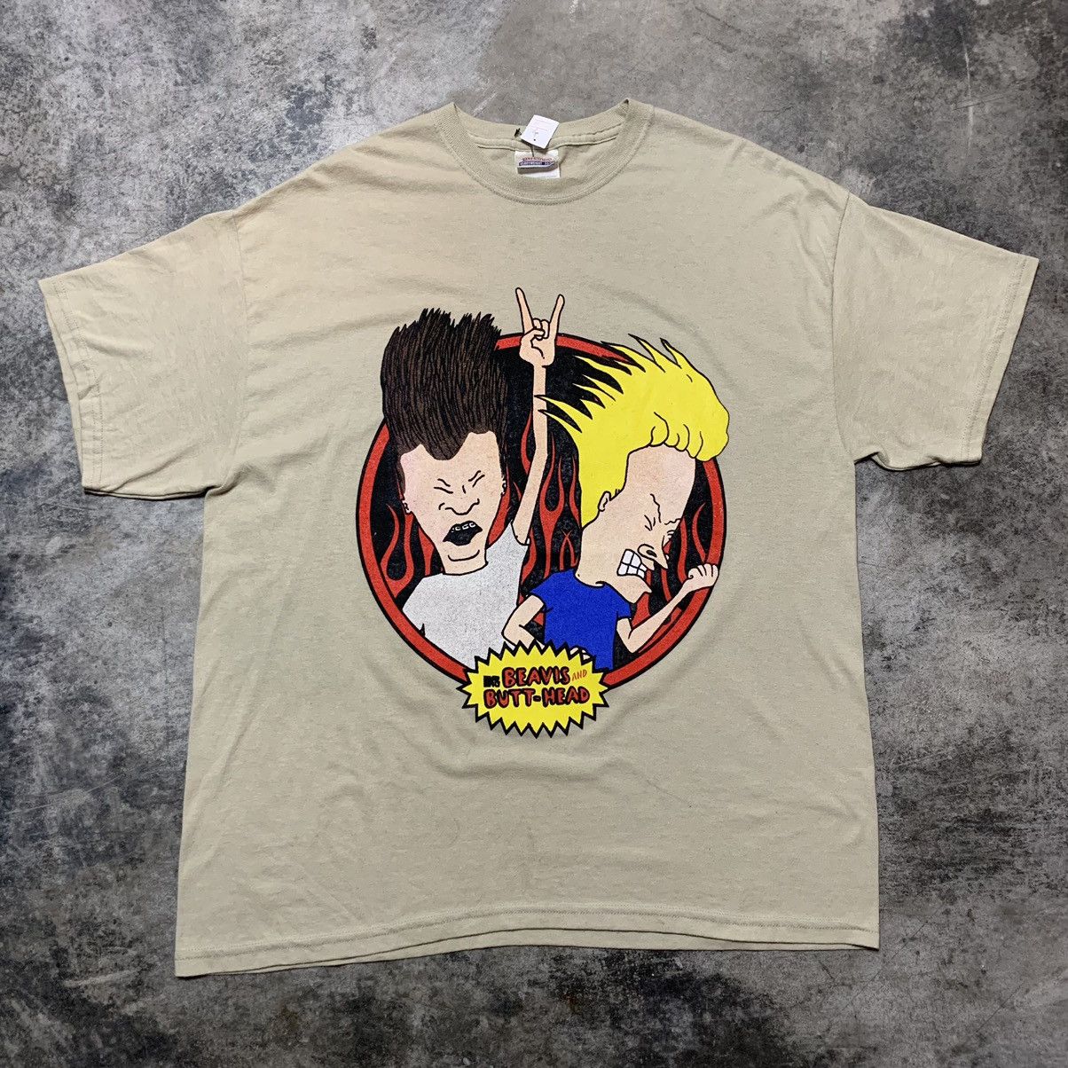 Cartoon Network × Vintage Vintage Y2K Beavis & Butthead Tee Size US XL / EU 56 / 4 - 1 Thumbnail