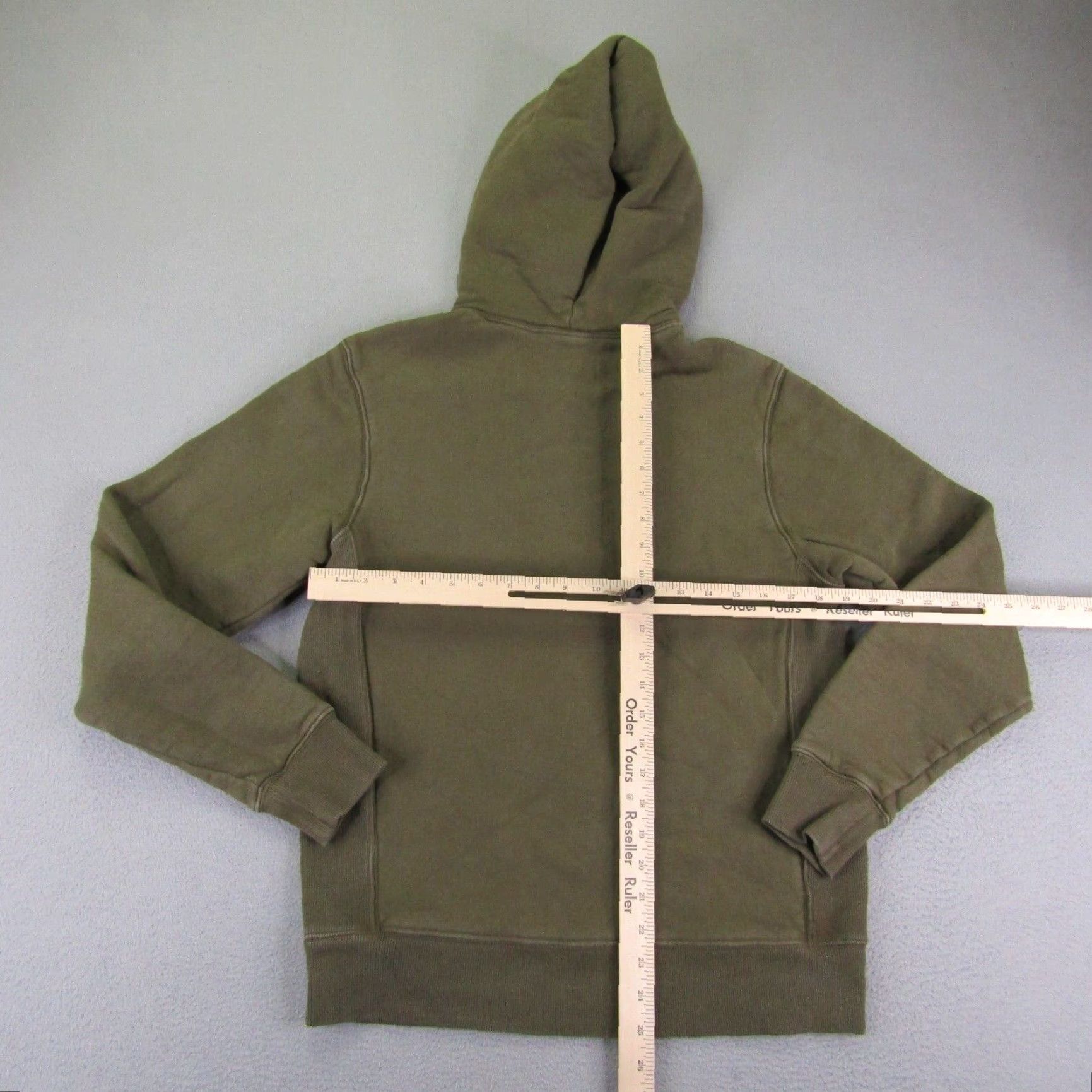 Outdoor Voices VINTAGE Outdoor Voices Hoodie Mens Small Green Heavyweight Pullover Sweatshirt Hiking Size US S / EU 44-46 / 1 - 5 Thumbnail