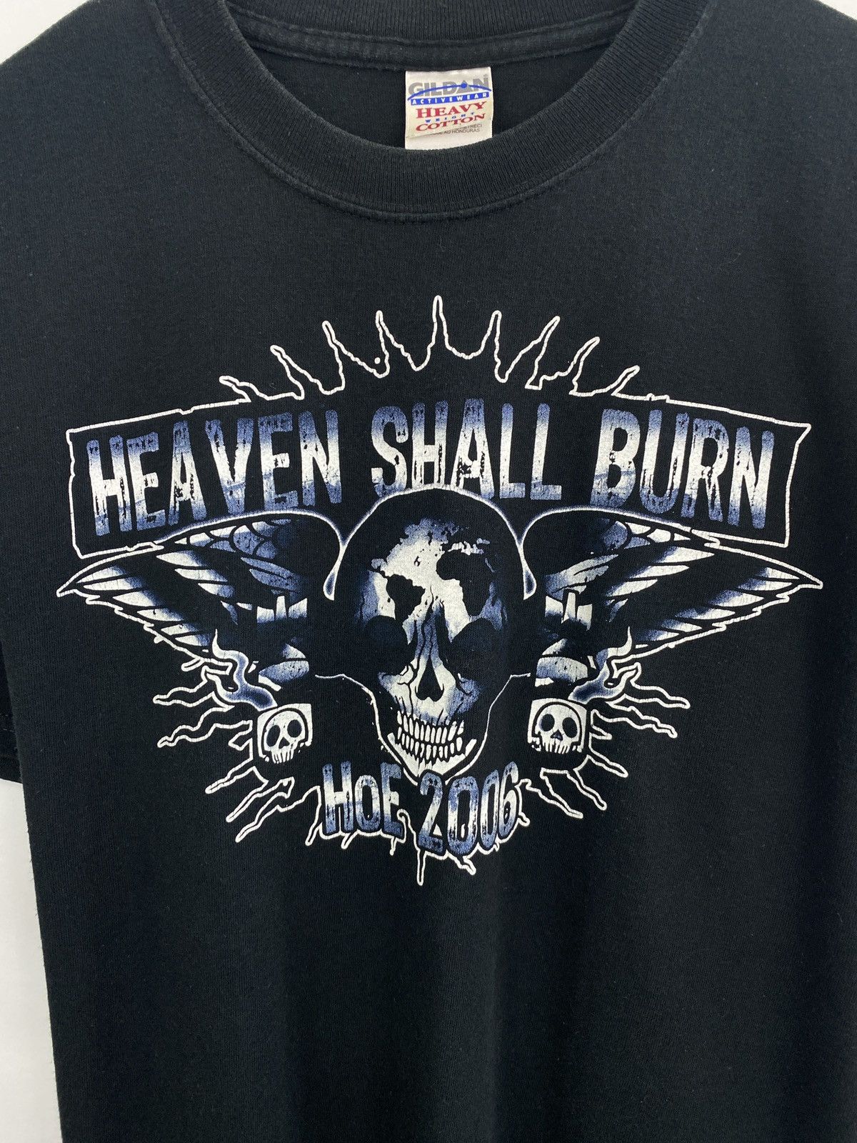 Gildan Vintage 2006 Heaven Shall Burn T-shirt rare retro hype Y2K Size US M / EU 48-50 / 2 - 4 Thumbnail