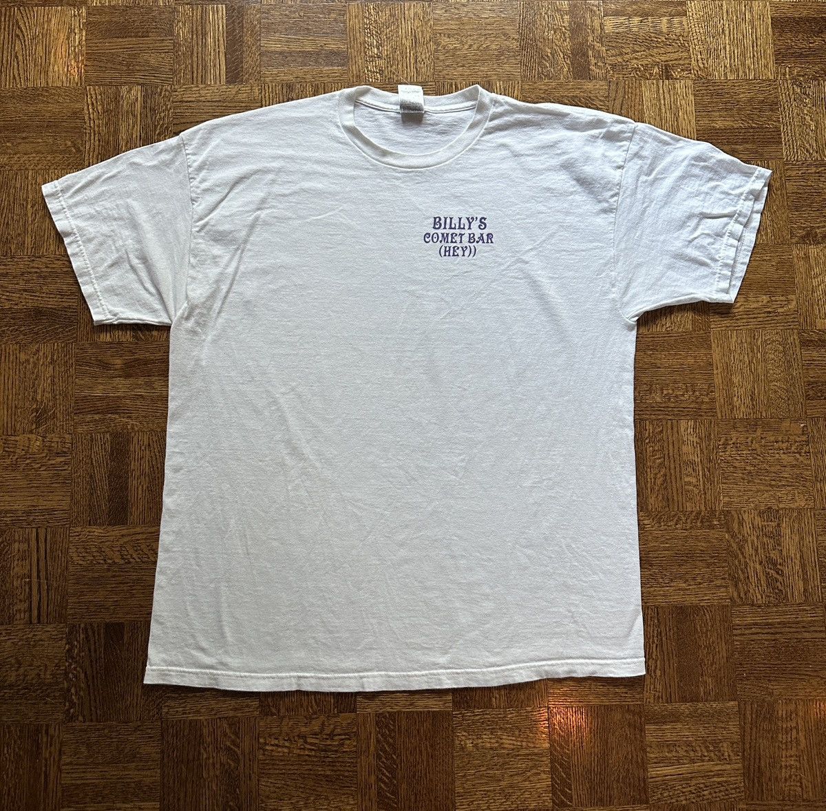 Vintage Vintage Y2K Mardi Gras Party Detroit Graphic Tee Size US XXL / EU 58 / 5 - 2 Thumbnail