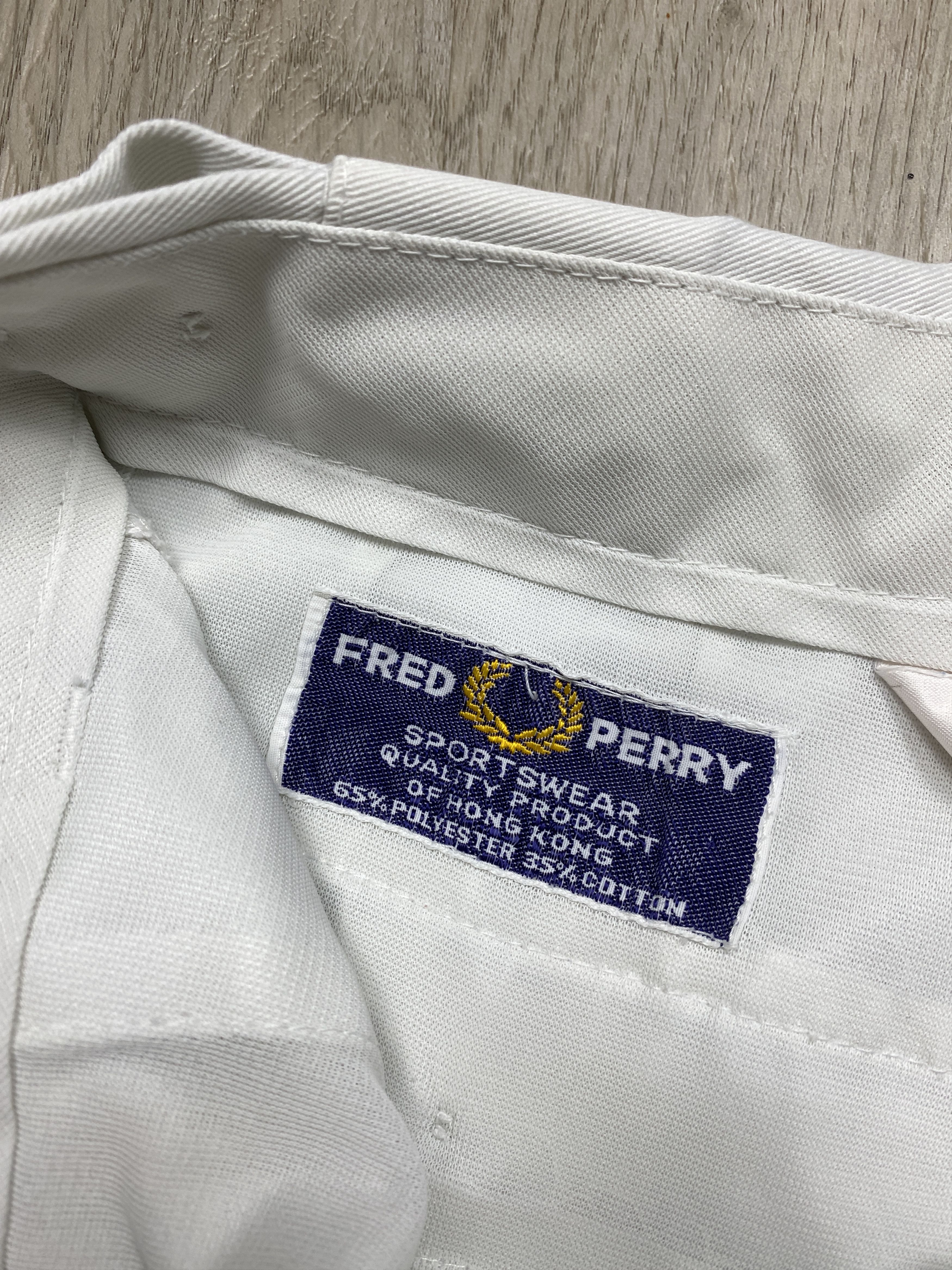 Fred Perry × Vintage Fred Perry 90s Vintage Mens Tennis Shorts Size US 36 / EU 52 - 7 Thumbnail