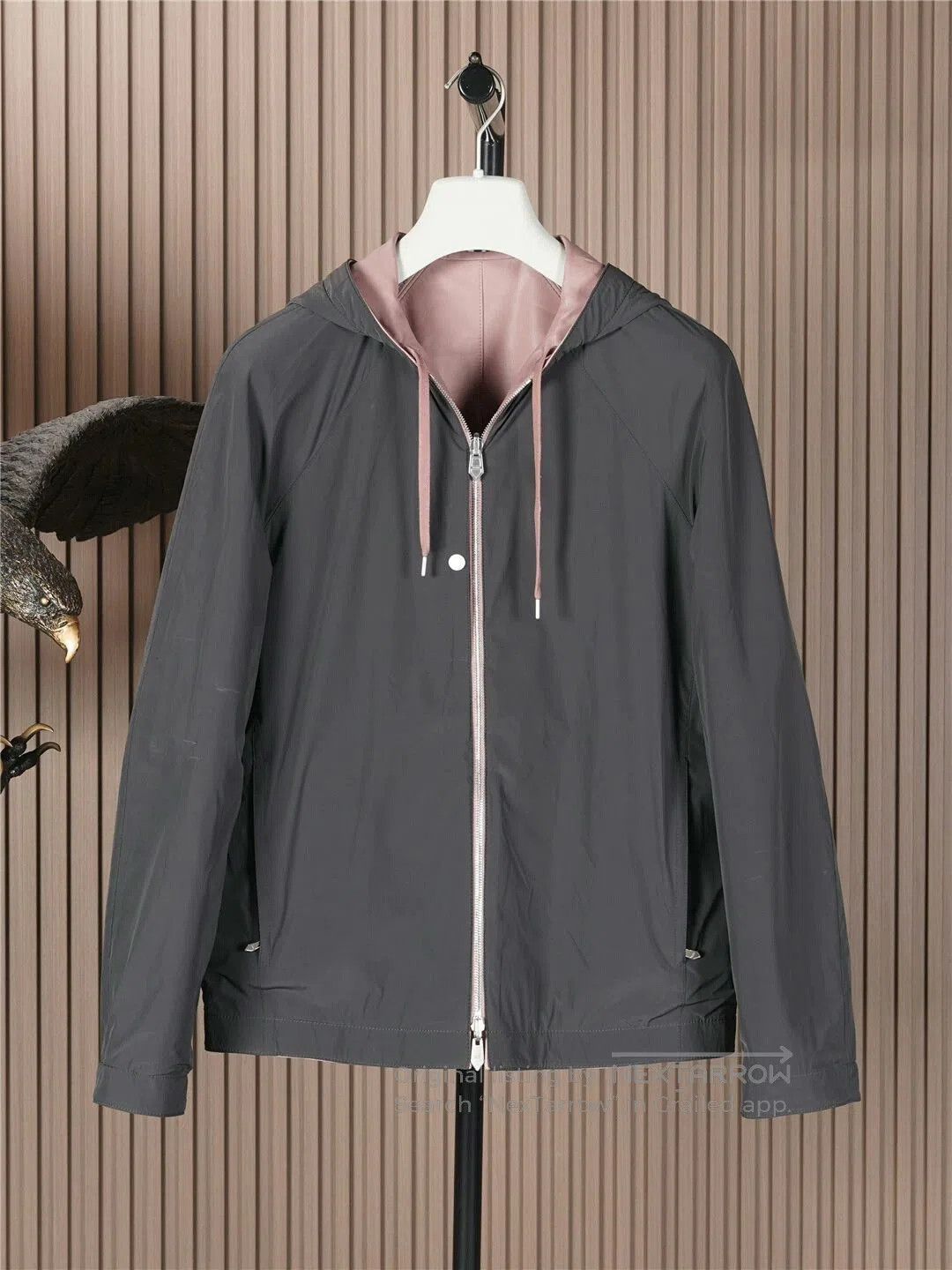 Hermes Hermes Reversible Hooded Leather Jacket. Size US M / EU 48-50 / 2 - 3 Thumbnail
