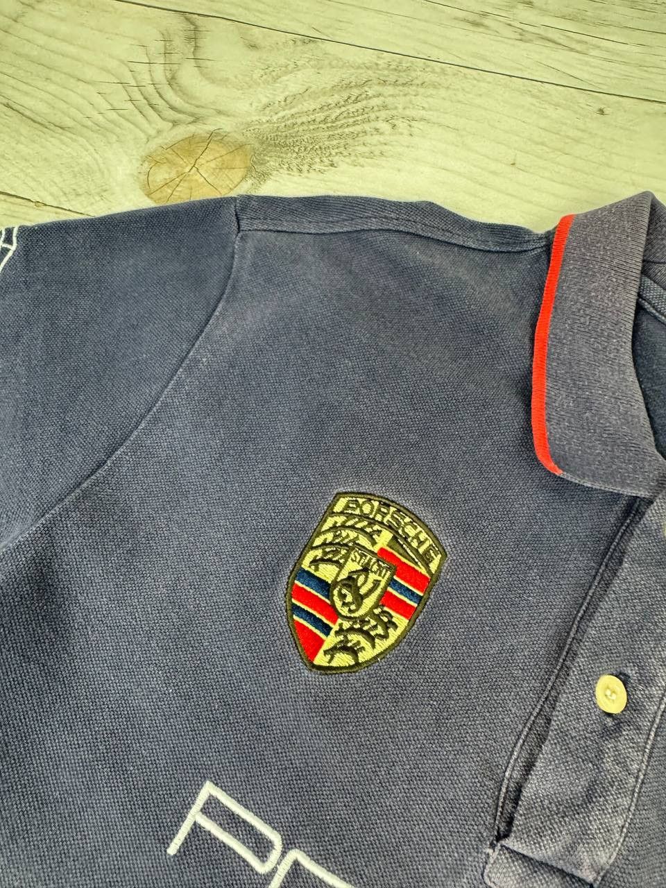 La Martina LA MARTINA PORSCHE POLO TEAM SHIRT CHIEF KEEF STYLE Faded Size US XXL / EU 58 / 5 - 8 Thumbnail