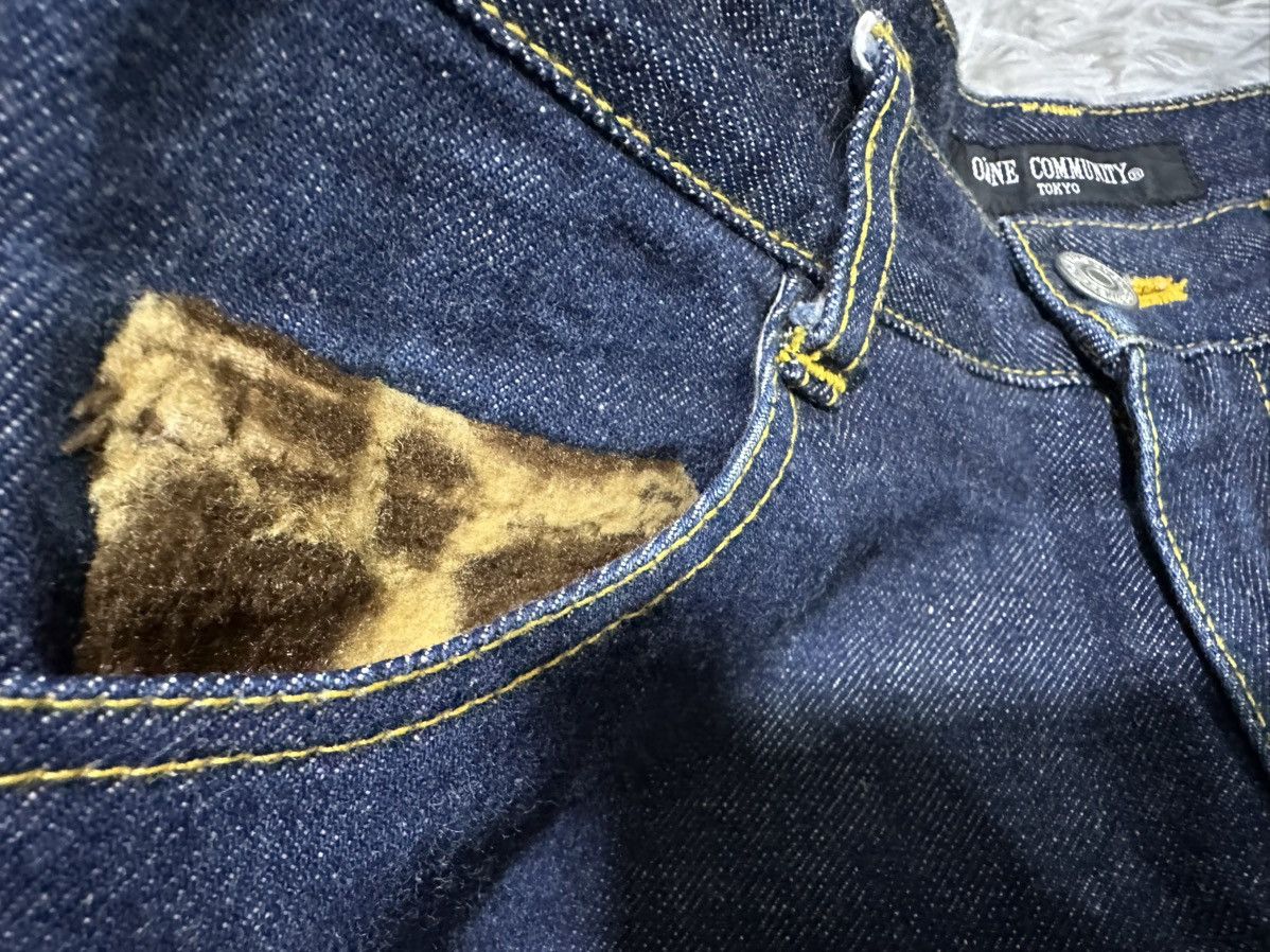 Hysteric Glamour 🔥Harajuku Archived Ozone Community Denim Giraffe Pockets Size US 26 / EU 42 - 10 Thumbnail