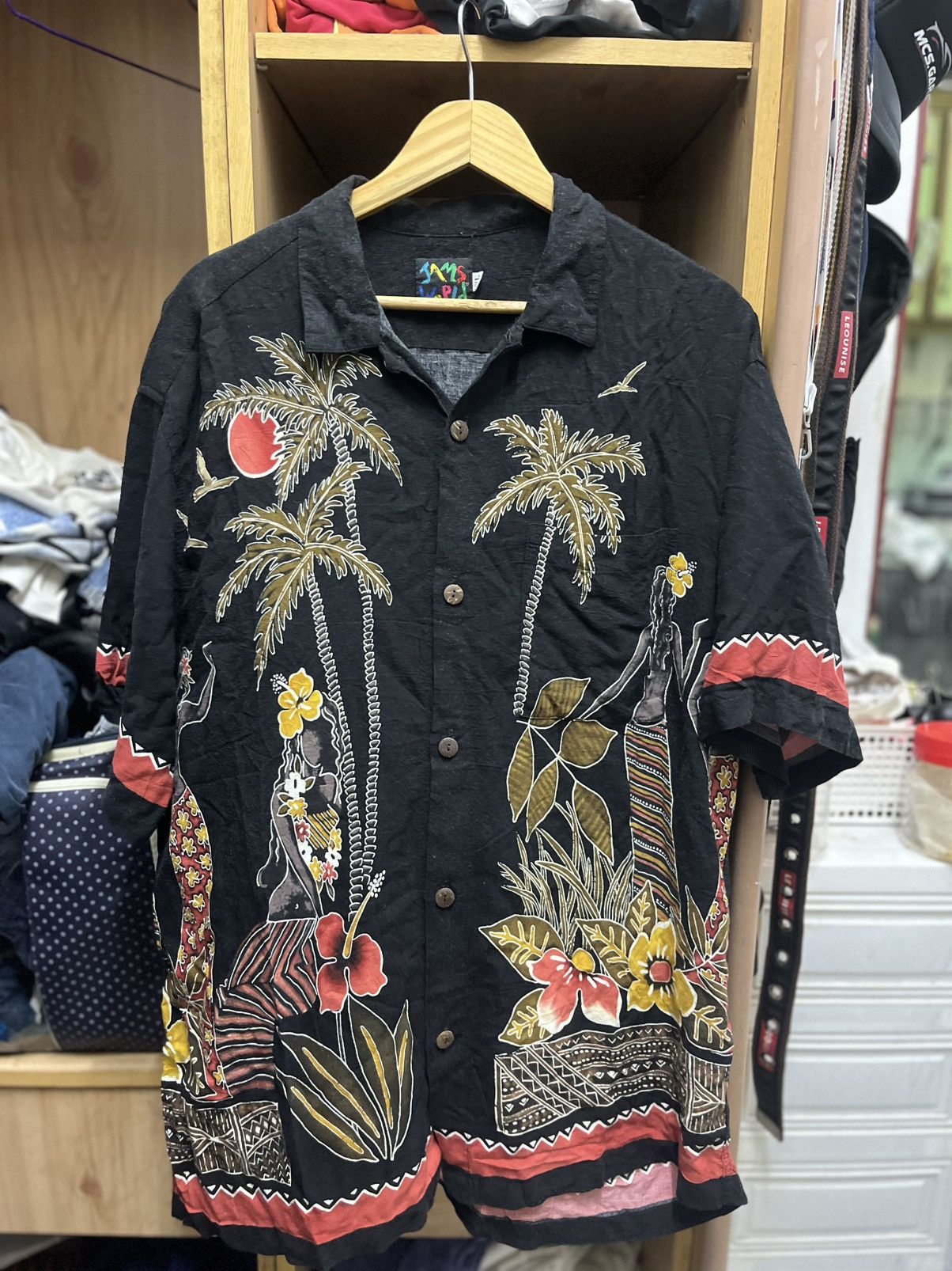 Jams World × Vintage Vintage Jams Worlds Hawaii shirt Size US XL / EU 56 / 4 - 1 Thumbnail