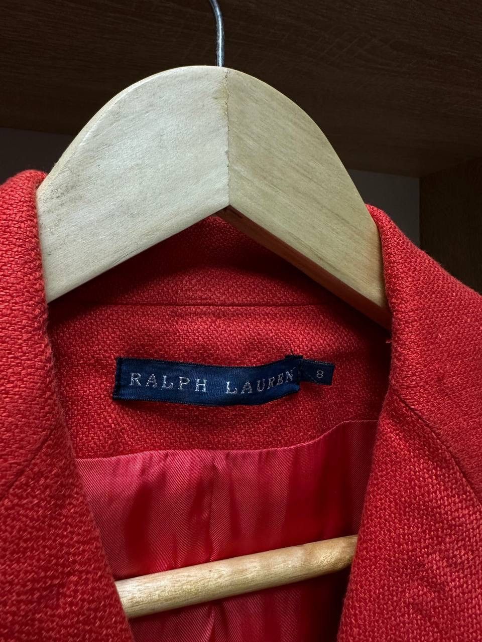 Polo Ralph Lauren × Vintage Polo Ralph Lauren Orange Women’s PRL Blazer Jacket Size M / US 6-8 / IT 42-44 - 8 Thumbnail
