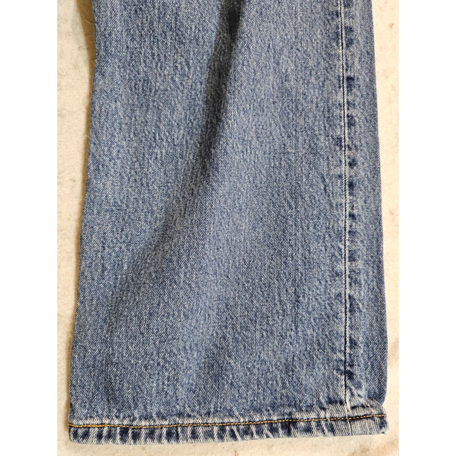 Levi's VINTAGE Levi's 501 XX Jeans Men Medium Blue 40x30 Denim Cotton 90s Style Regular Straight Distressed USA 5-Pocket Size US 40 / EU 56 - 6 Thumbnail