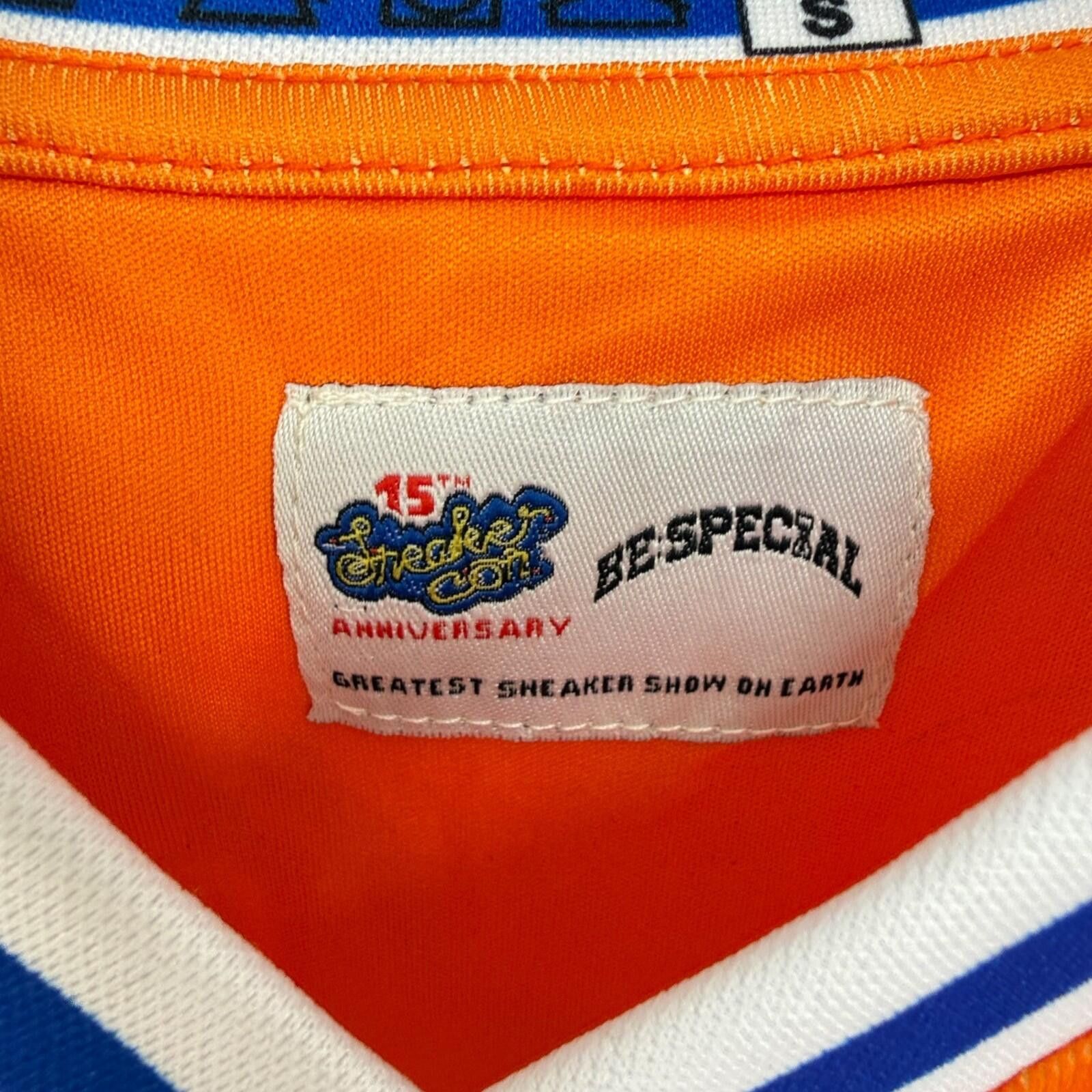 Sneakersnstuff 15th Anniversary SneakerCon Be Special Orange Jersey M Small Size US S / EU 44-46 / 1 - 3 Thumbnail