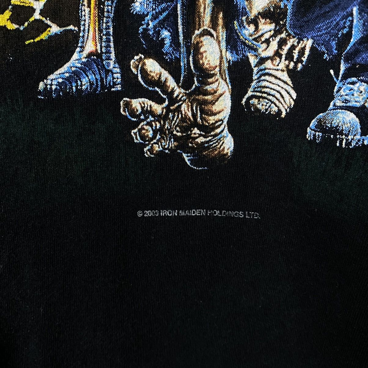 Iron Maiden Vintage 2003 Iron Maiden Best Of The Beast Band Tee Size US S / EU 44-46 / 1 - 3 Thumbnail