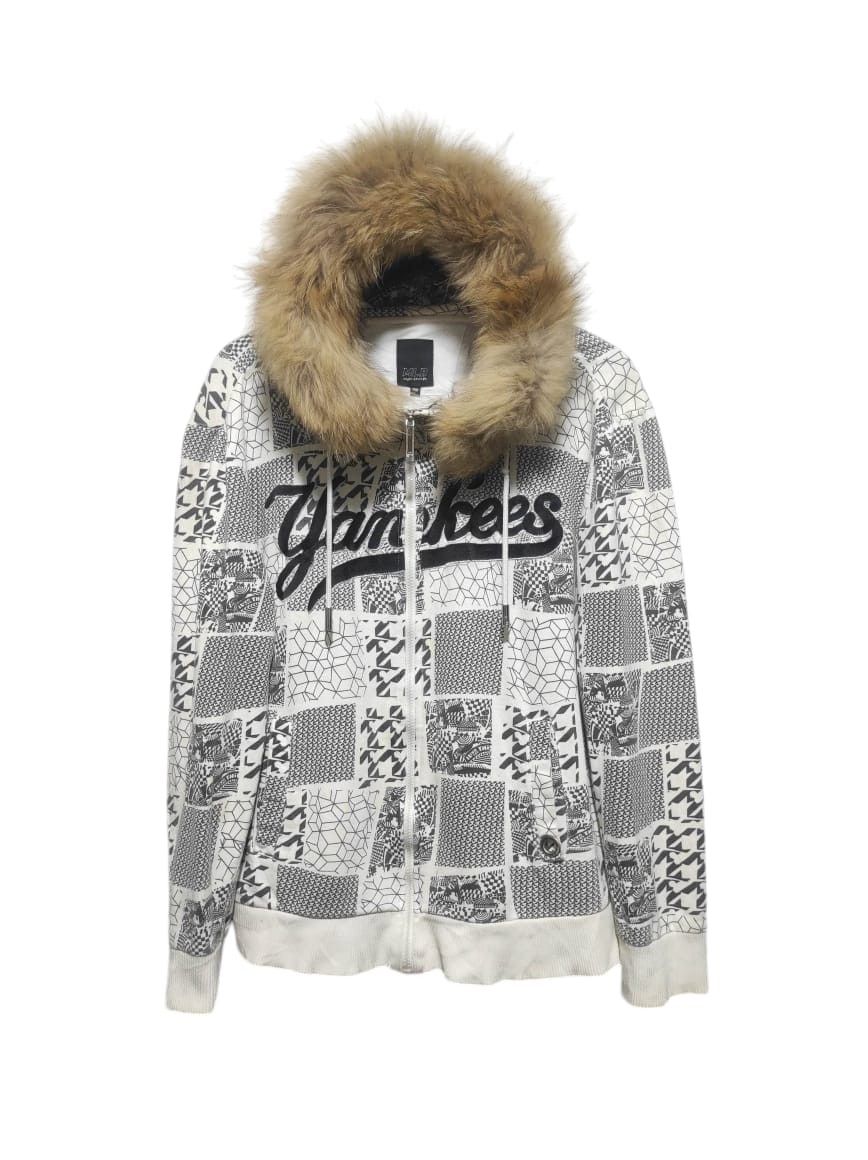 Yankees Zip Fur Hoodie IfSixWasNine LGB style