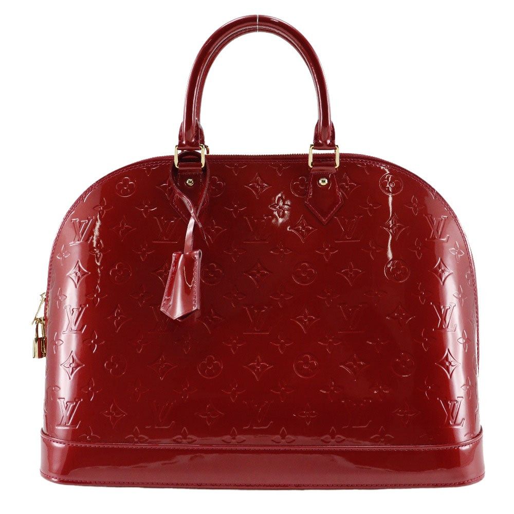 Louis Vuitton Alma Red Patent Leather Handbag (Pre-Owned) Size ONE SIZE - 1 Thumbnail