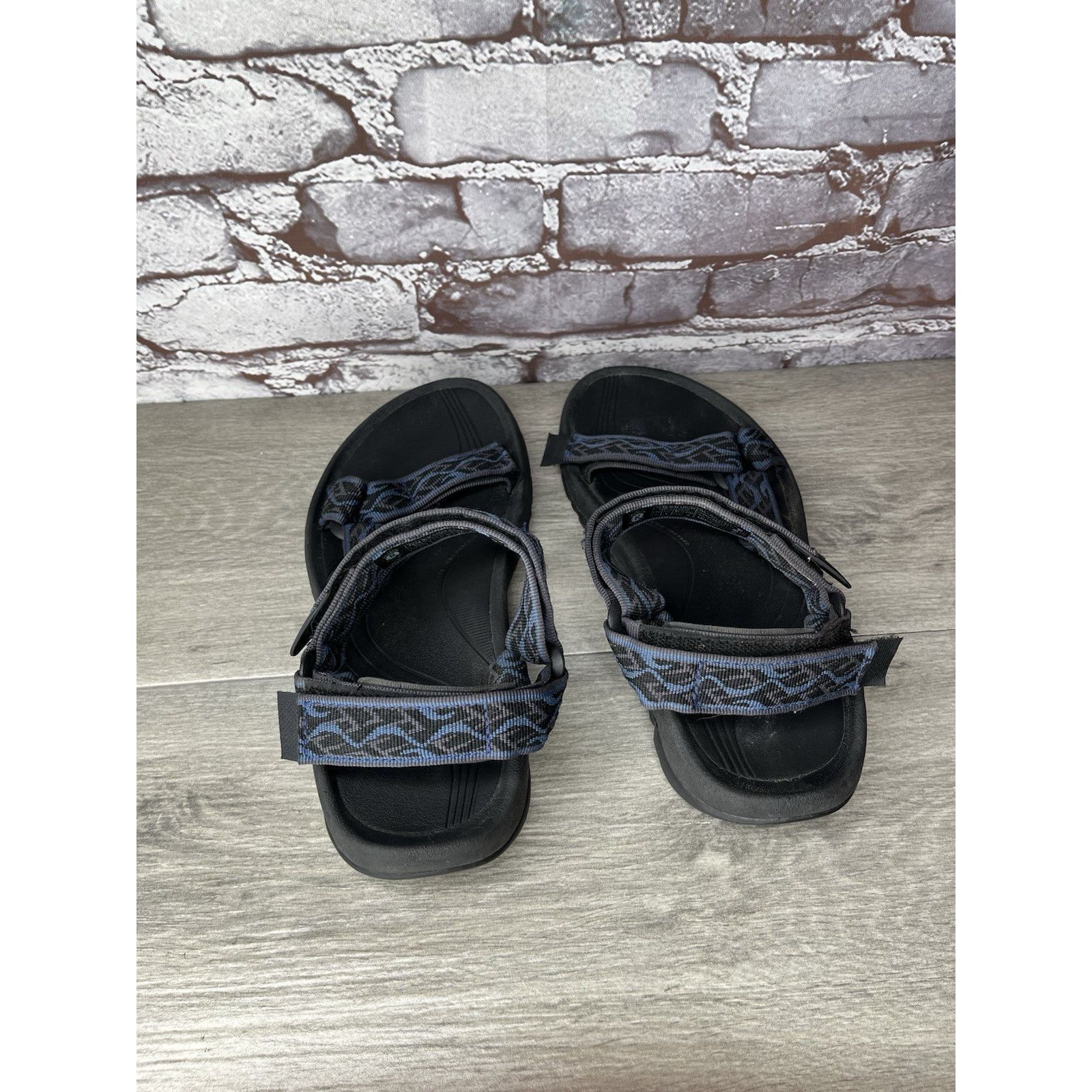 Teva Teva Hurricane XLT Black Blue Hiking Water Sport Sandals Wo Size US 7 / EU 40 - 6 Thumbnail