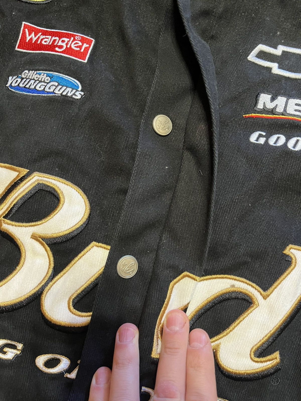 Chase Authentics Nascar Chase Authentics Bud beer racing jacket Size US XXL / EU 58 / 5 - 9 Thumbnail