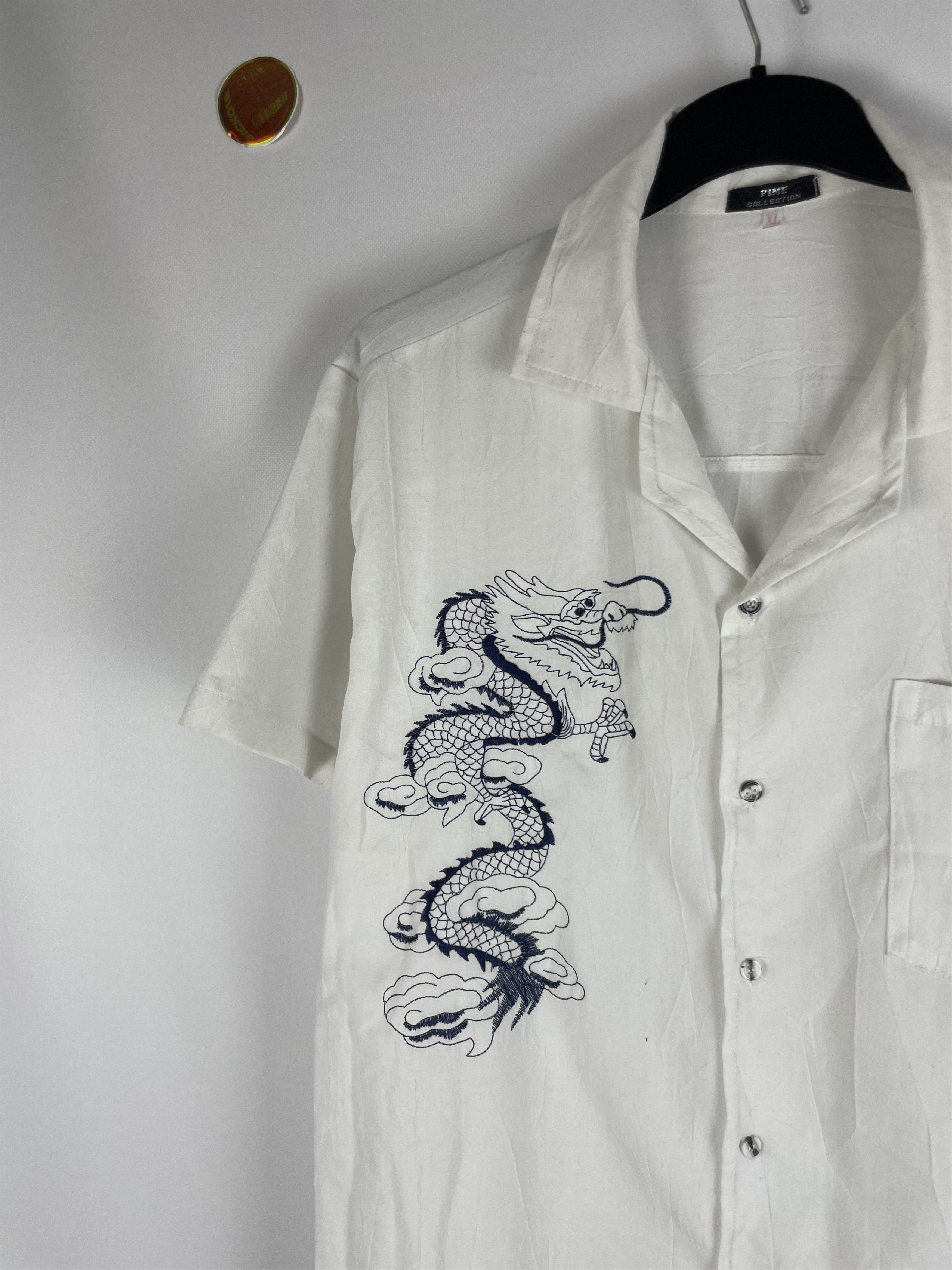 Japanese Brand Vintage Japanese Style Streetwear Shirt Size US XL / EU 56 / 4 - 3 Thumbnail