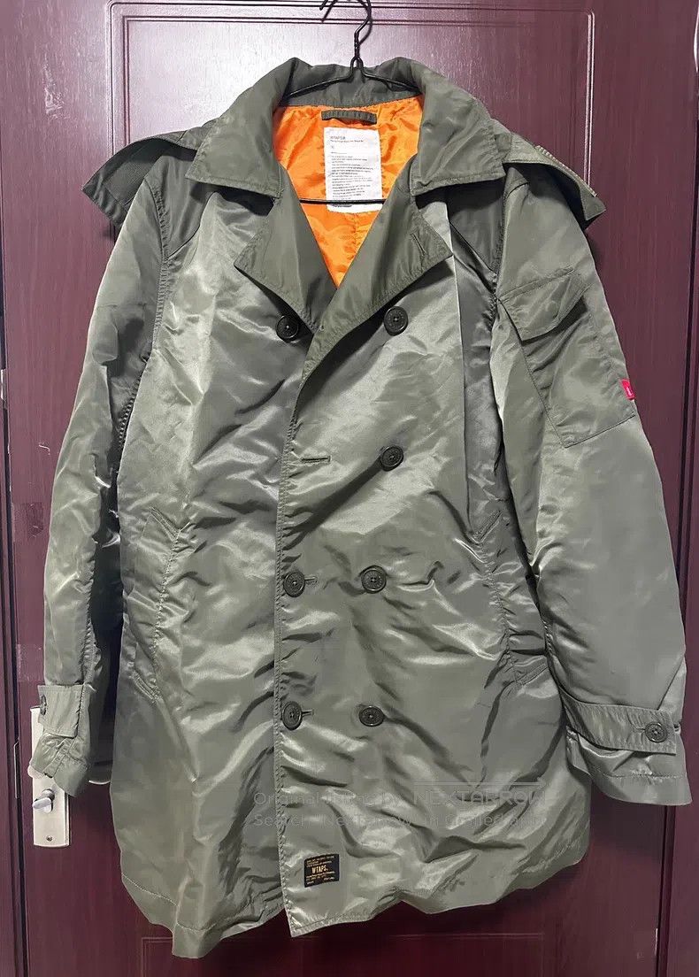 Wtaps Wtaps Trench Coat Size US XL / EU 56 / 4 - 1 Thumbnail