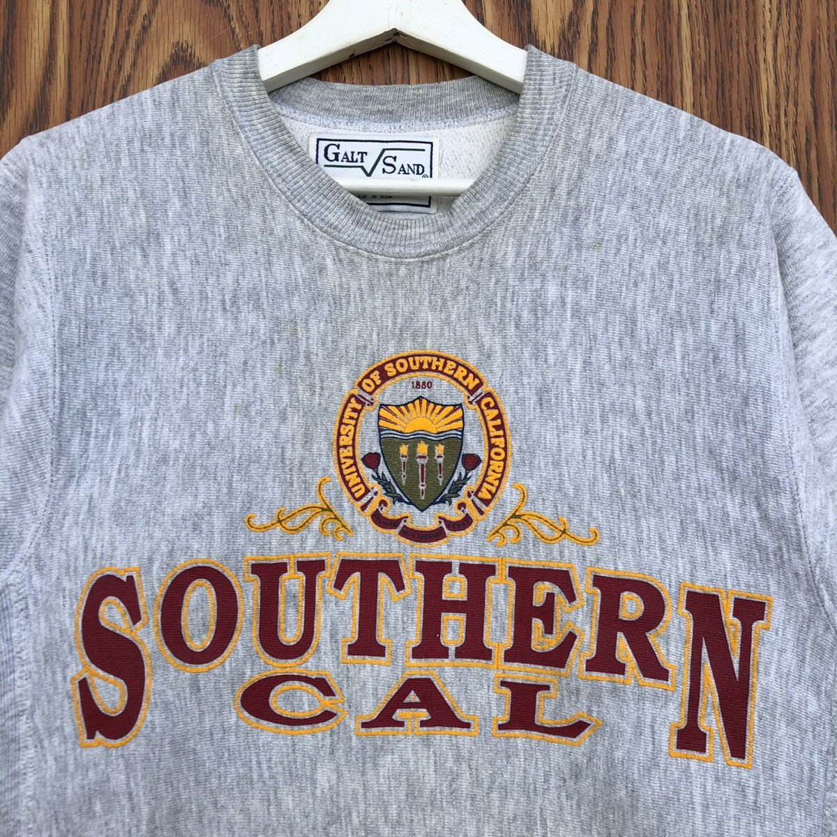 Vintage Vintage The University Of California Sweatshirt Crewneck Size US S / EU 44-46 / 1 - 5 Thumbnail