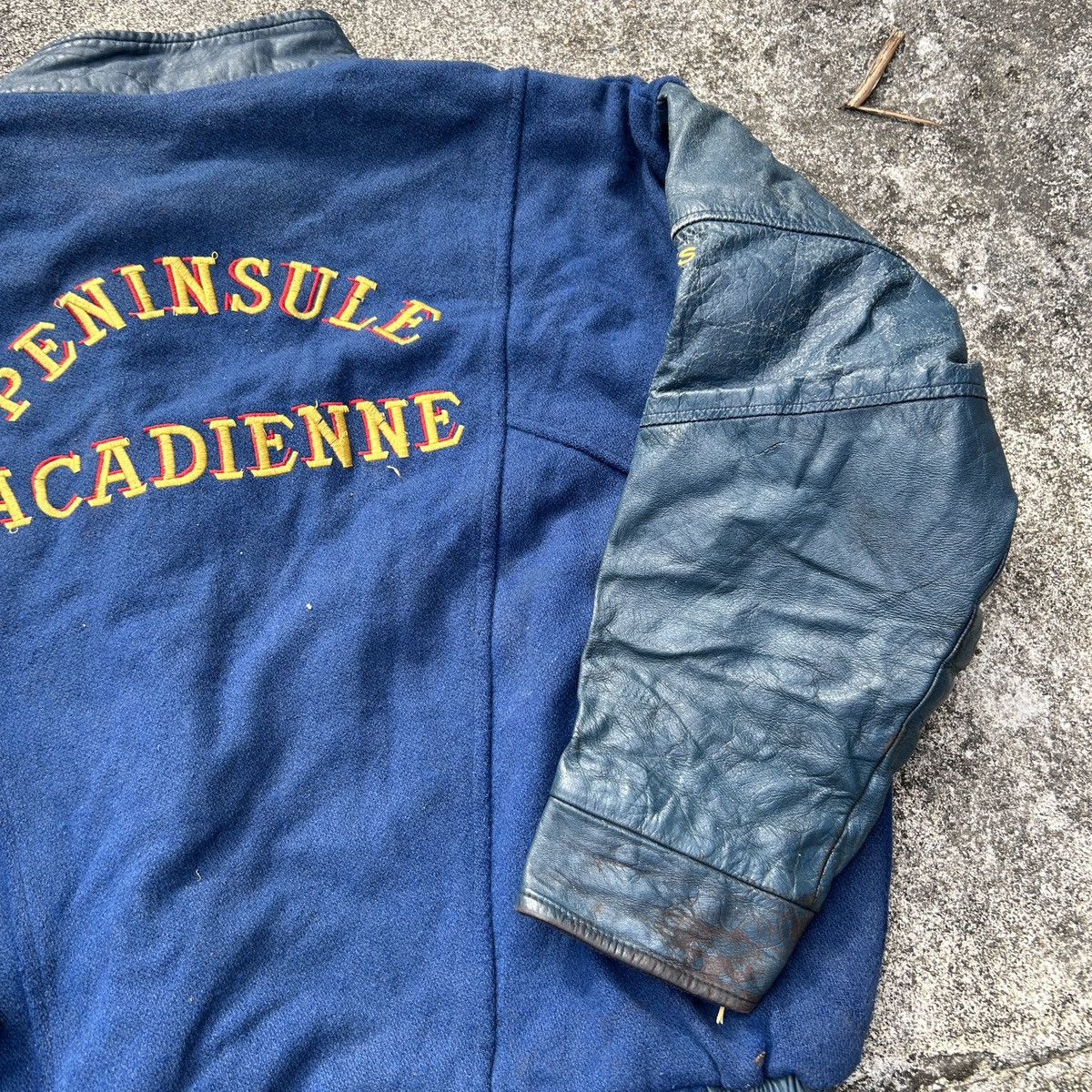 Vintage Vintage Bomber jacket PA AAA PENINSULE ACADIENNE Size US XL / EU 56 / 4 - 10 Thumbnail