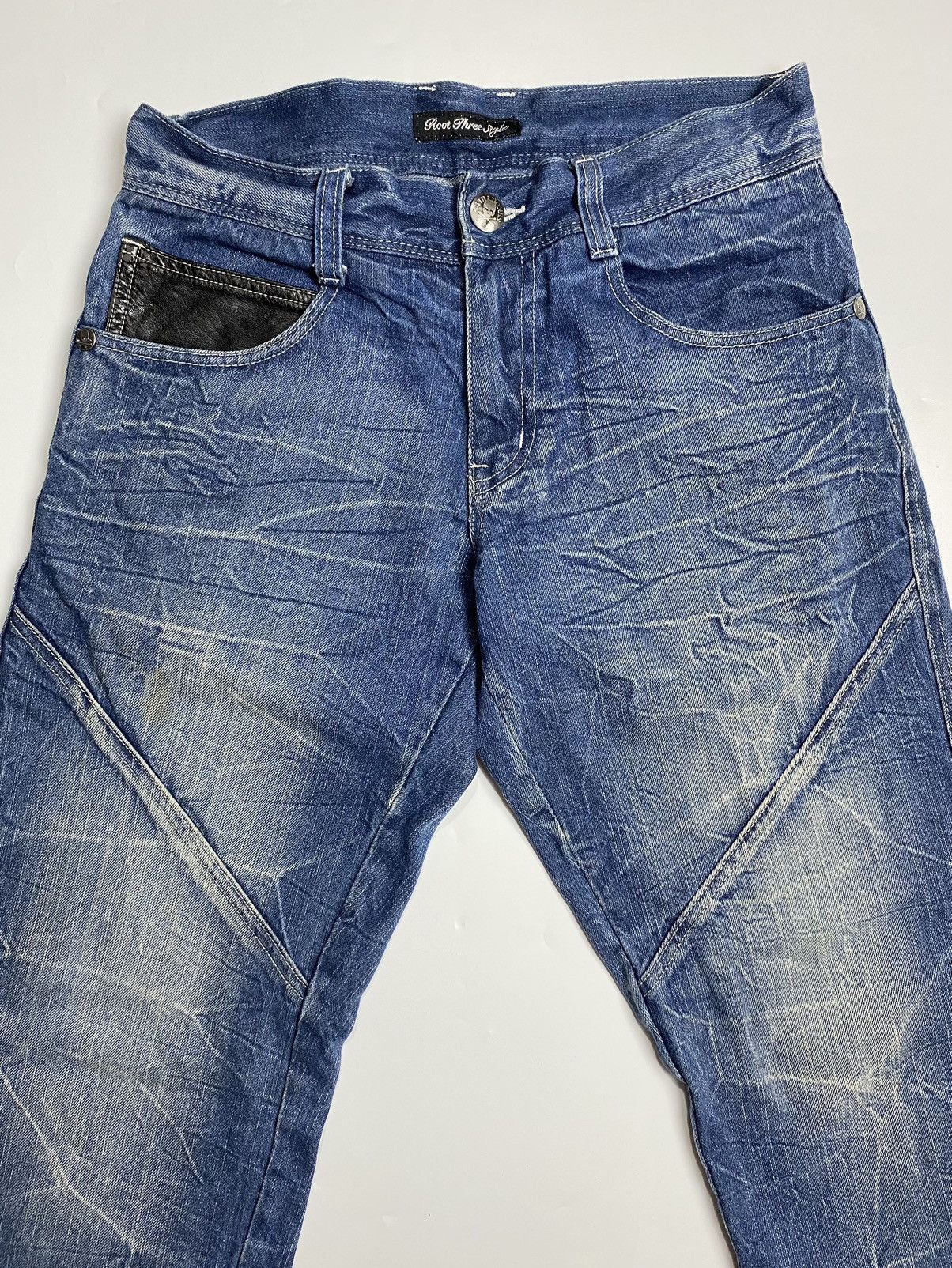 japanese brand jeans root three style like CH