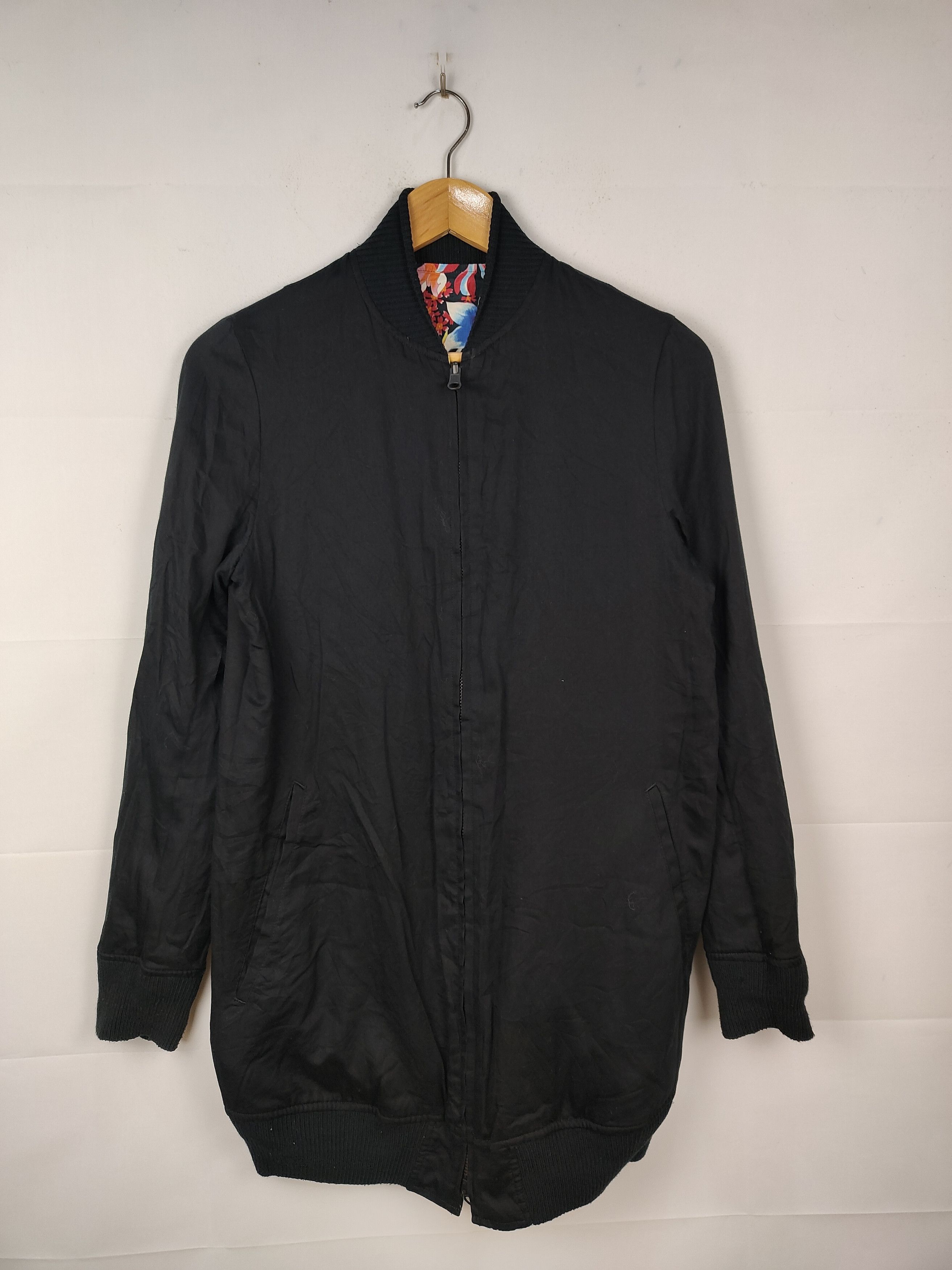 Yohji Yamamoto Y'S Yohji Yamamoto Floral Flower Reversible Zip Jacket Size US M / EU 48-50 / 2 - 4 Thumbnail