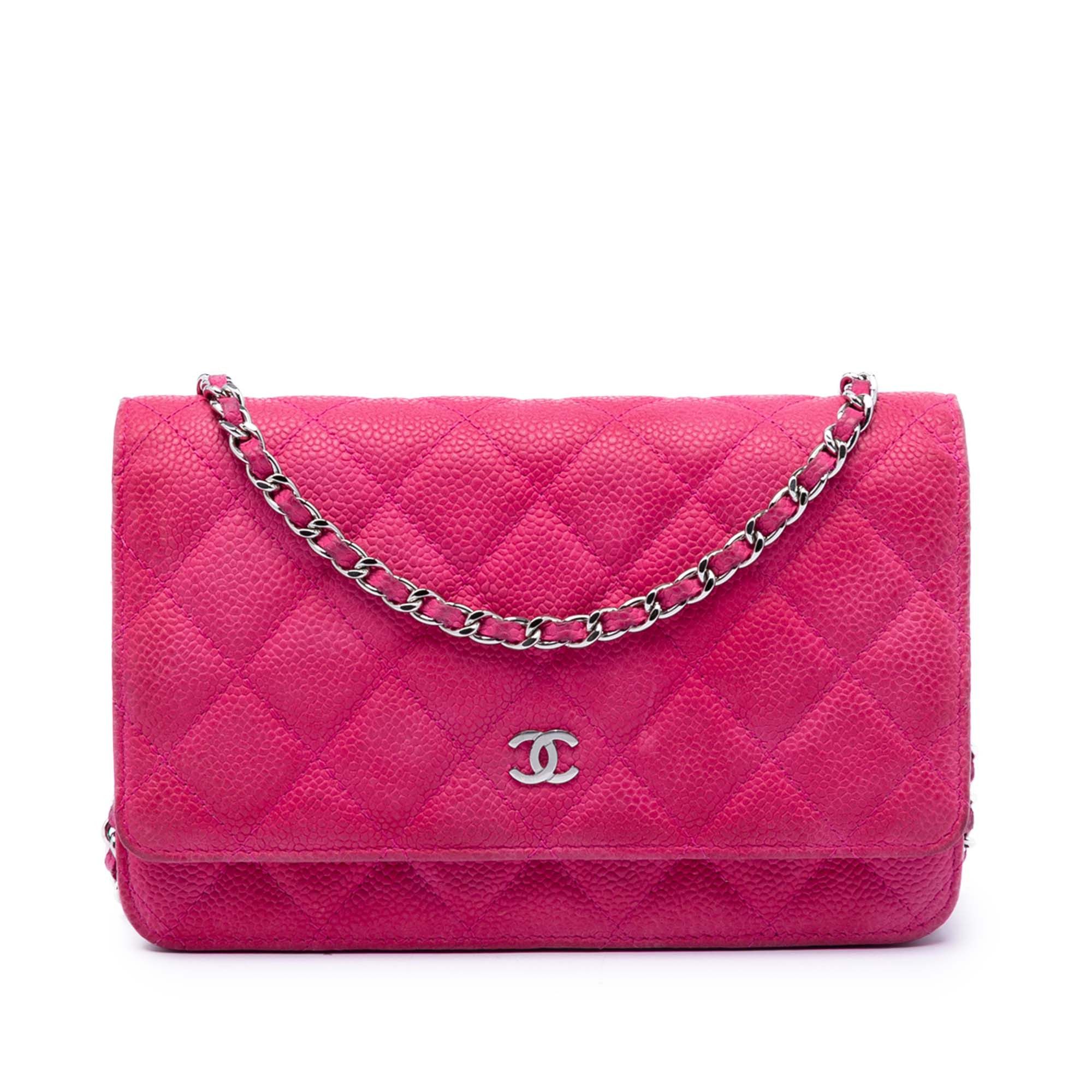 Chanel CC Quilted Caviar Wallet on Chain Size ONE SIZE - 1 Thumbnail