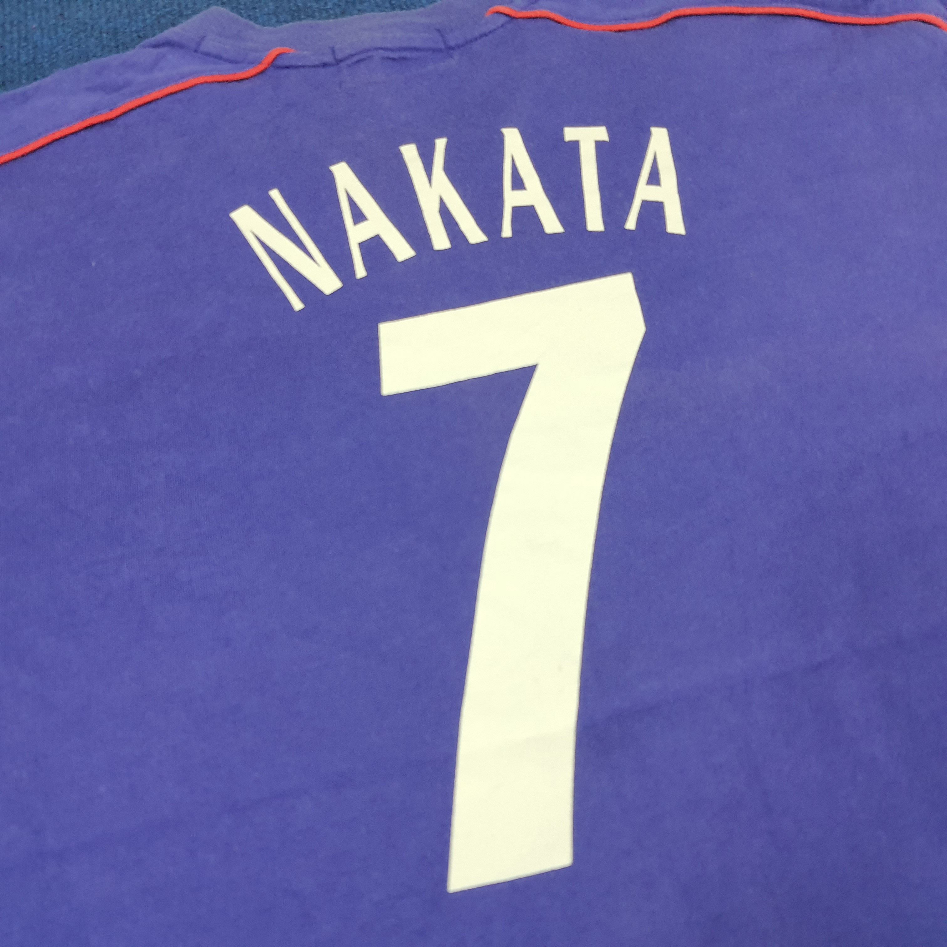 Japanese Brand × Vintage Vintage Japan Team National League NAKATA 7 T-shirt Size US L / EU 52-54 / 3 - 4 Thumbnail