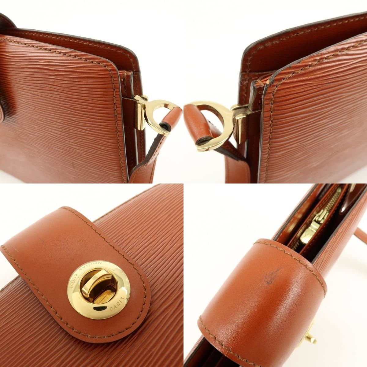 Louis Vuitton Louis Vuitton Epi Capucines Shoulder Bag Brown Size ONE SIZE - 6 Thumbnail