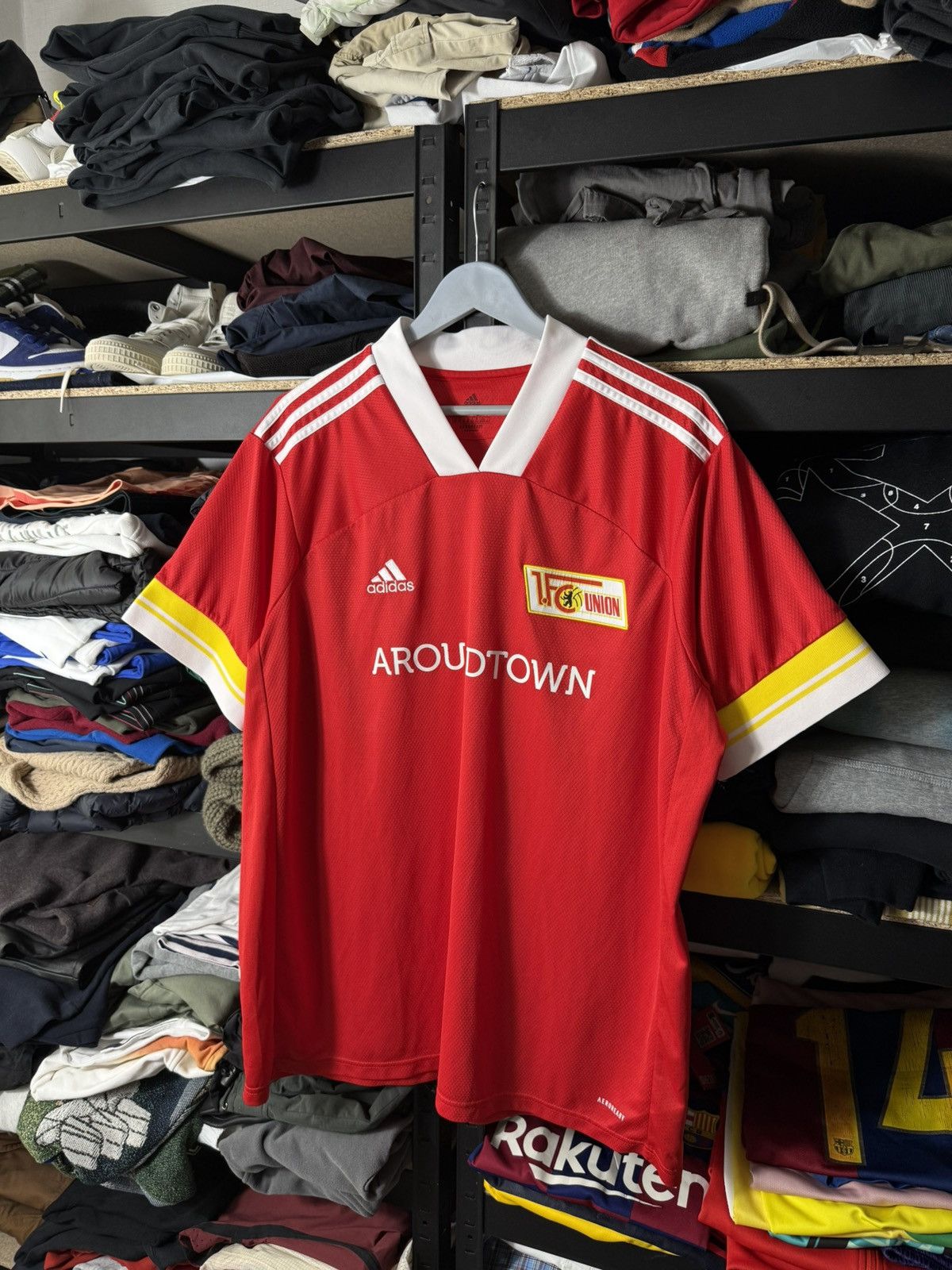 Adidas Adidas Union Berlin Jersey XXL Red Soccer Shirt Aroundtown Size US XXL / EU 58 / 5 - 1 Thumbnail