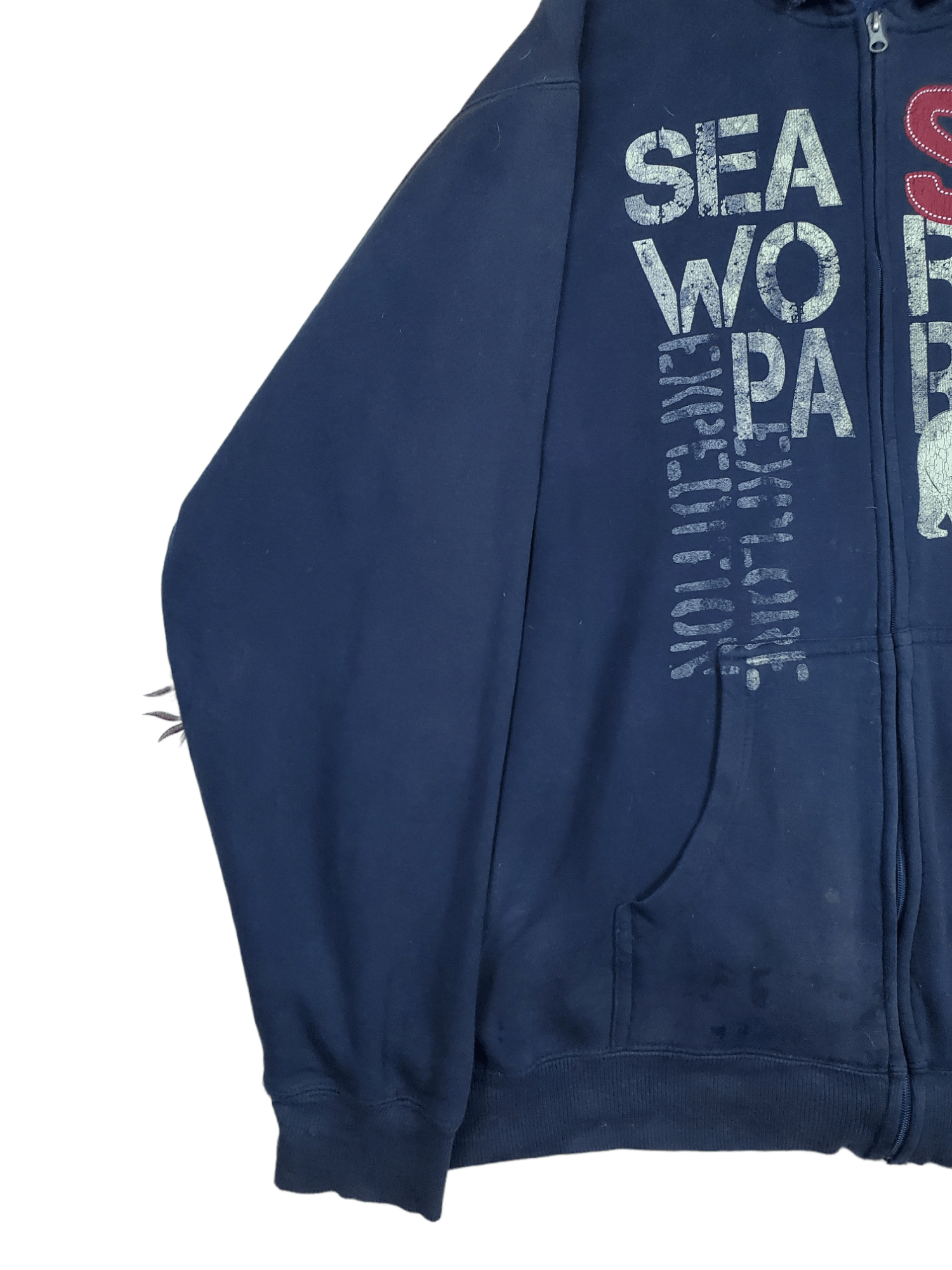 Japanese Brand × Vintage 🔥Vintage Hoodies Sea World Park 🔥 Size US XL / EU 56 / 4 - 4 Thumbnail