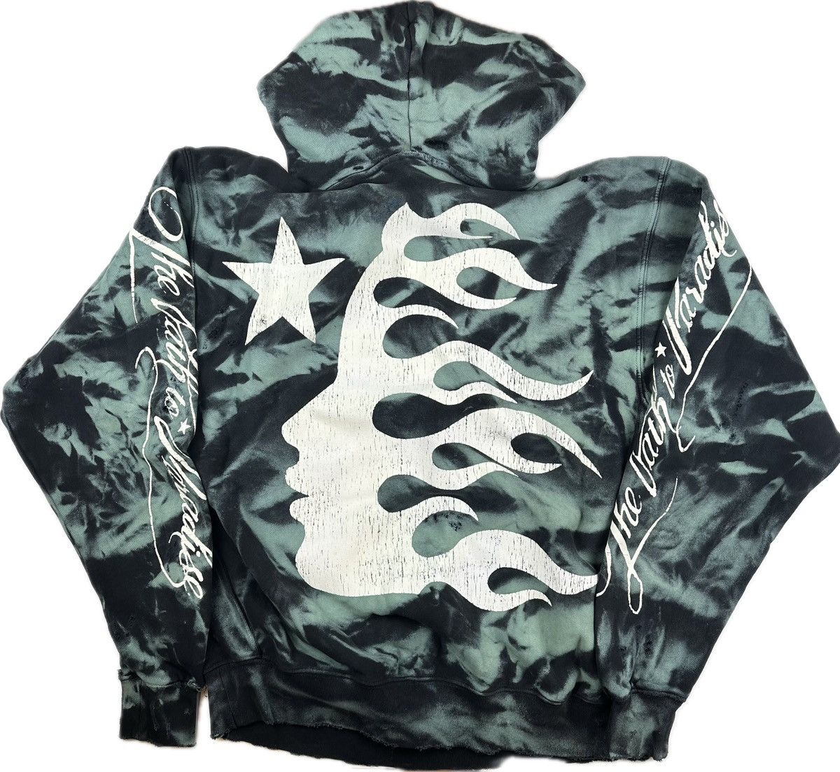 HELLSTAR Hellstar Green Marble Paradise Hoodie Size US S / EU 44-46 / 1 - 3 Thumbnail