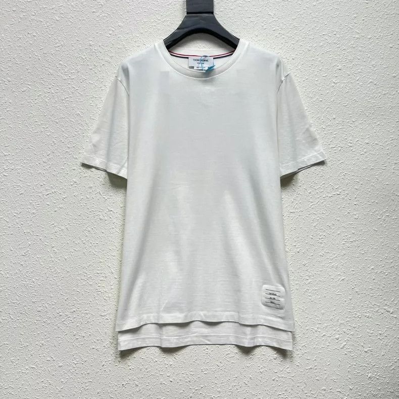 Thom Browne Thom Browne Straw paper shirt with short sleeves Size US L / EU 52-54 / 3 - 1 Thumbnail