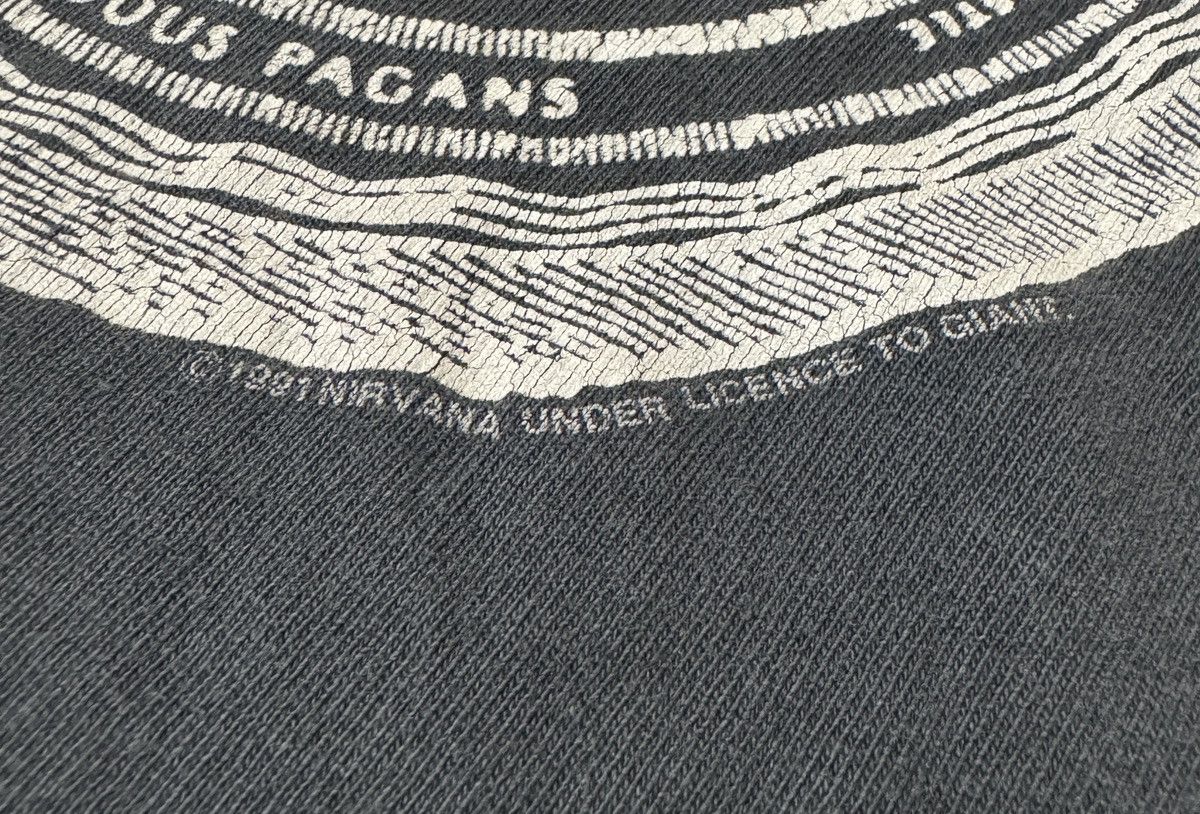 Nirvana × Vintage Rare Vintage 1991 Nirvana “Vestibule” T-shirt: First Edition Size US M / EU 48-50 / 2 - 4 Thumbnail