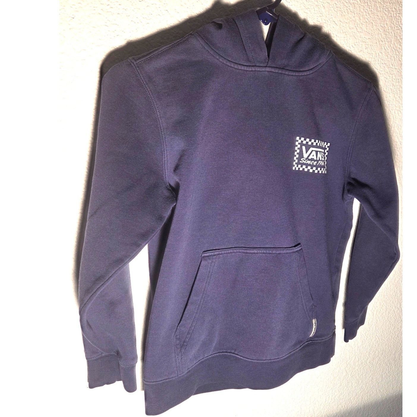 Vans Vans Men's Small Navy Blue Pullover Hoodie - Classic! Size US S / EU 44-46 / 1 - 2 Thumbnail
