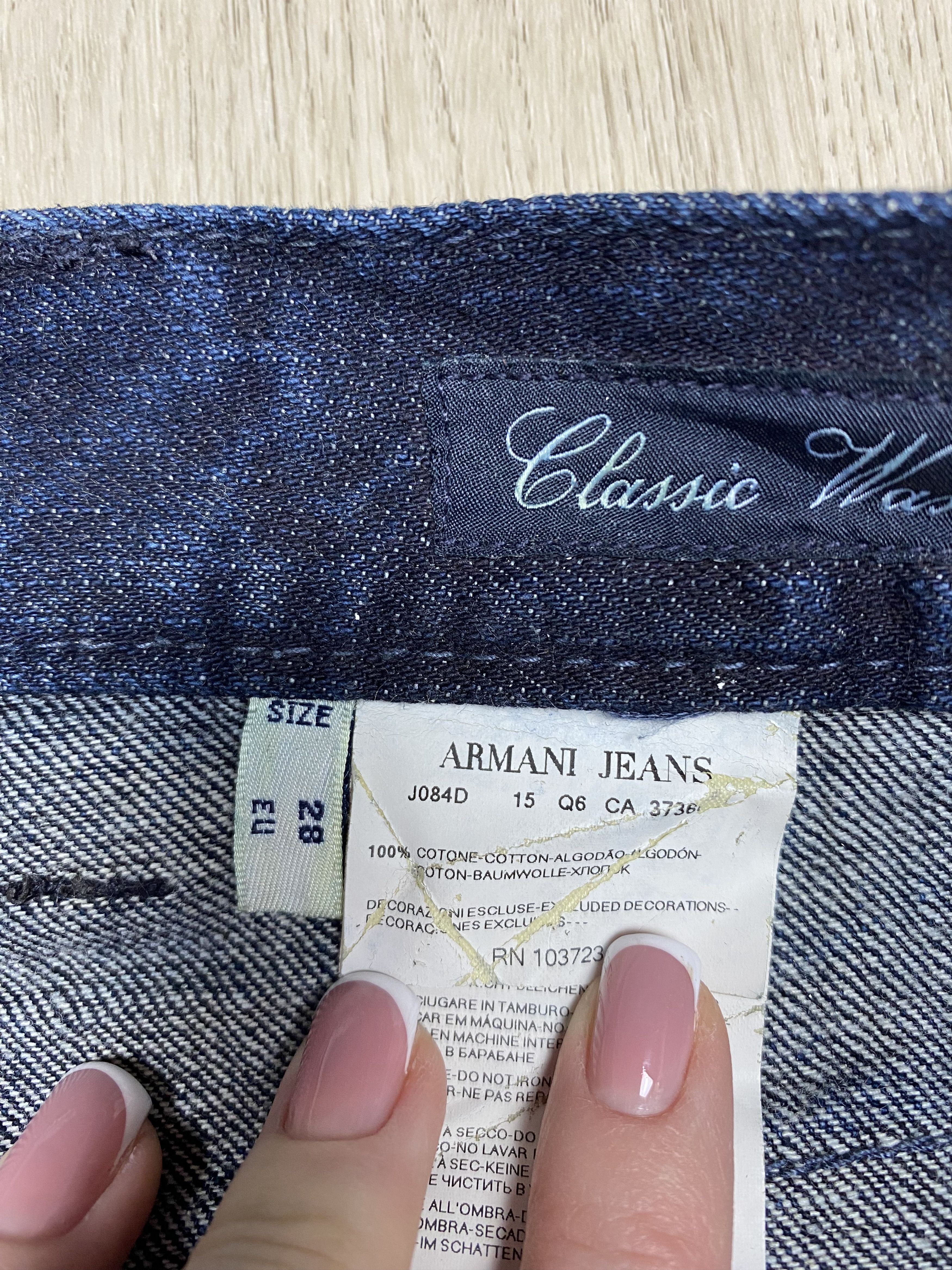 Armani Armani Jeans Vintage Mens Denim Pants Jeans Size US 28 / EU 44 - 10 Thumbnail