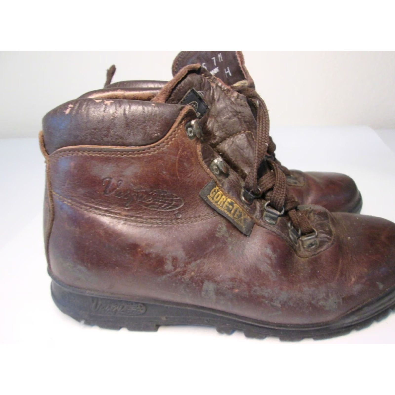 Vasque Vasque Womens Combat Boots Brown Gore-Tex Lace Up Logo Cowhide Upper Spinel? Size US 7 / IT 37 - 3 Thumbnail