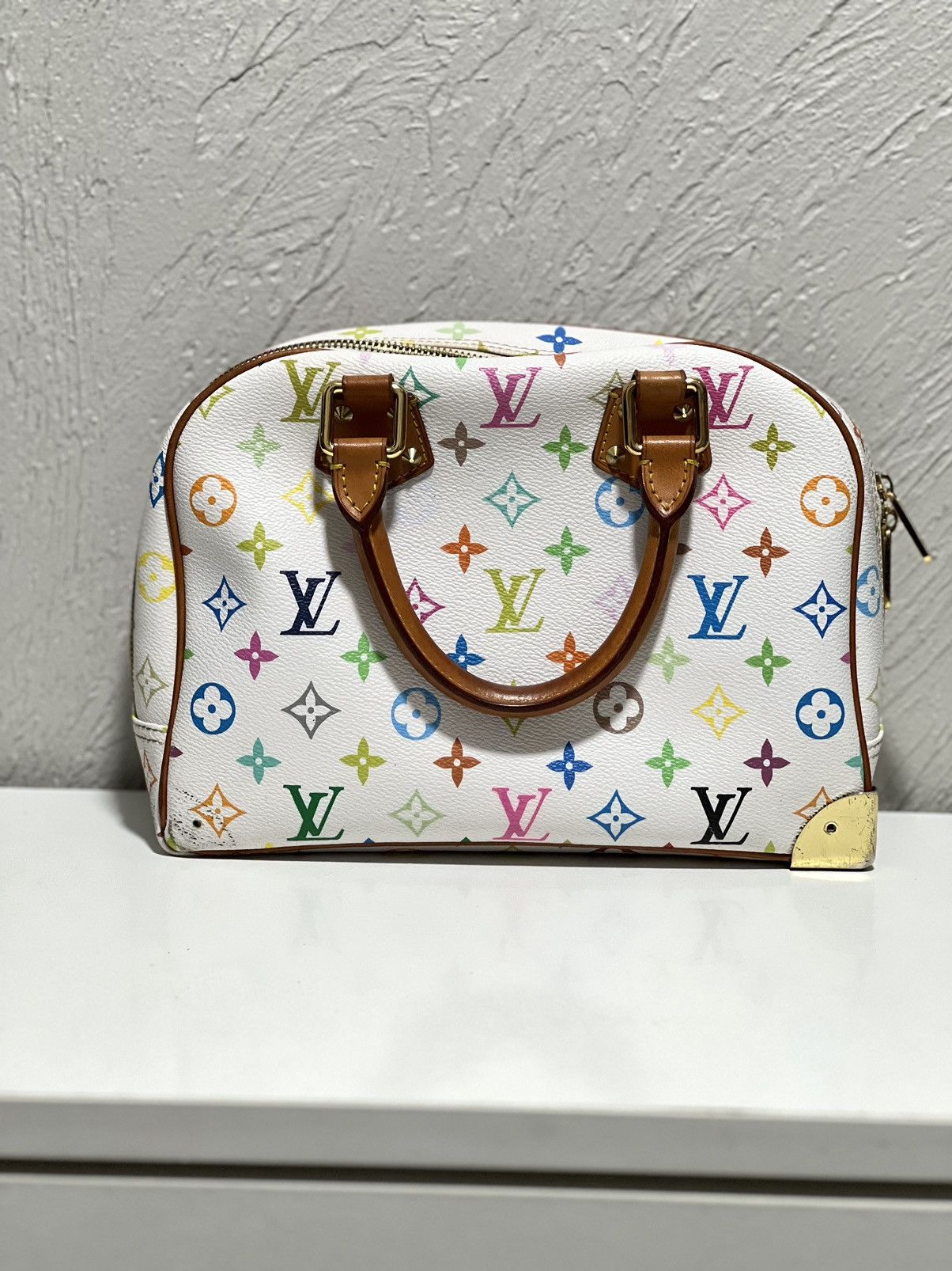 Louis Vuitton LOUIS VUITTON Trouville Handbag Monogram Multicolor 2500$ Size ONE SIZE - 3 Thumbnail