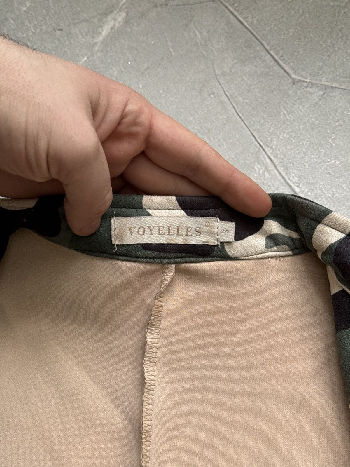 Japanese Brand Vintage Military Napoleon Jacket Camo PPFM Balmain Style Y2k Size S / US 4 / IT 40 - 13 Thumbnail