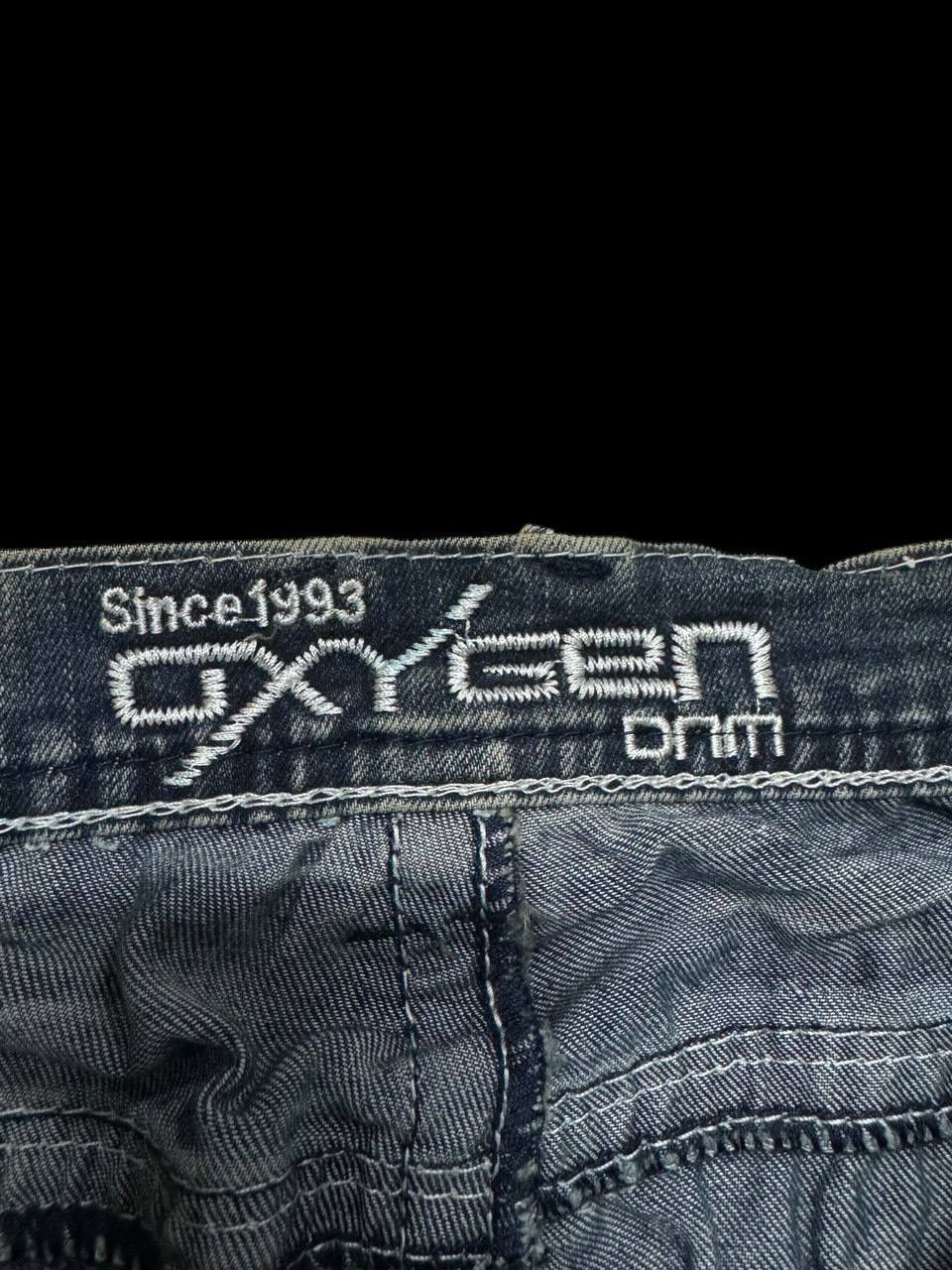 Other Sick 90s Style Oxygen Rusty Mudwash Acid Style Clawmark Jean Size US 31 - 8 Thumbnail