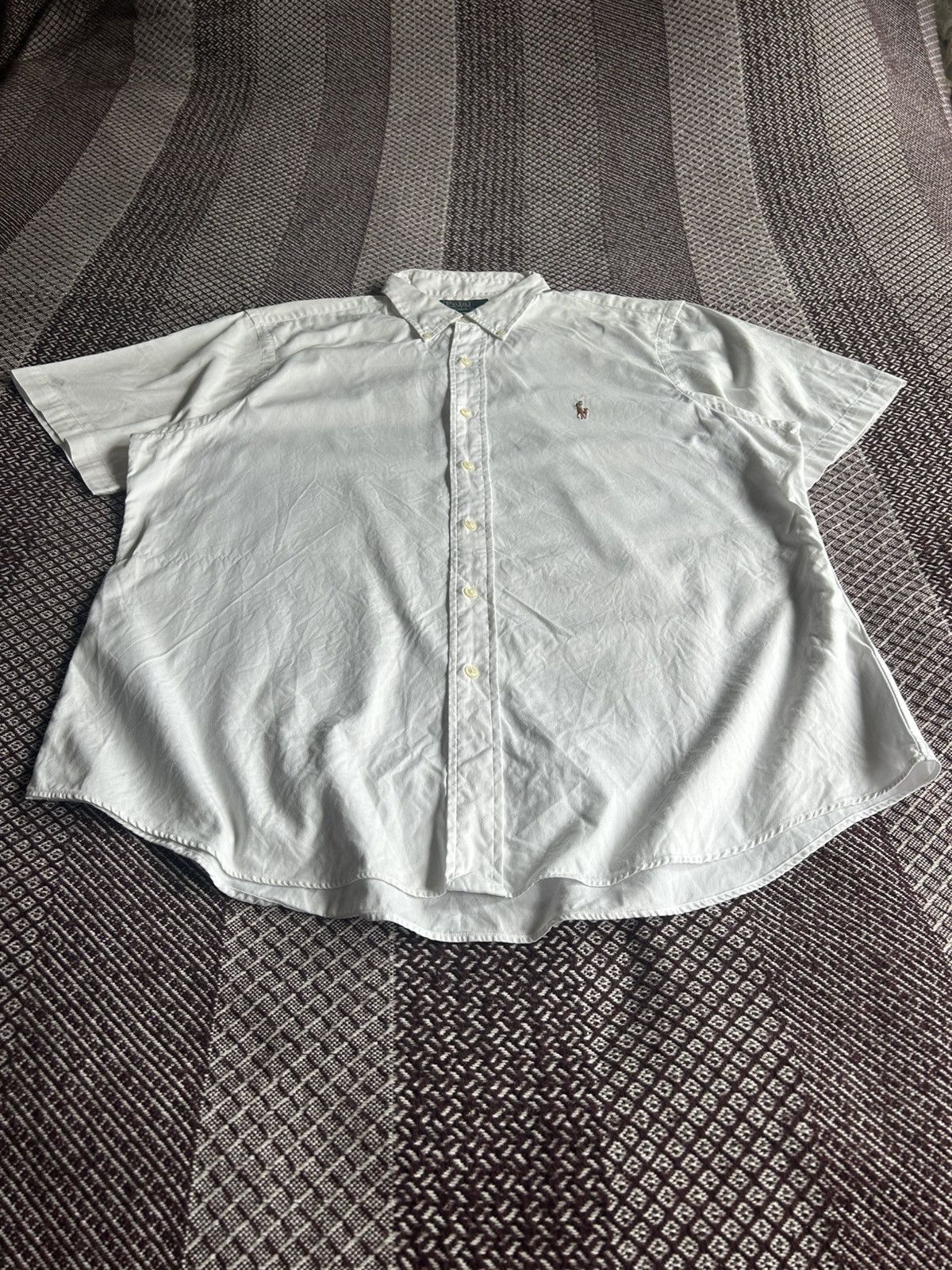 Vintage Polo Ralph Lauren Custom Fit Shirt Streetwear Style Size XL Size US XL / EU 56 / 4 - 3 Thumbnail