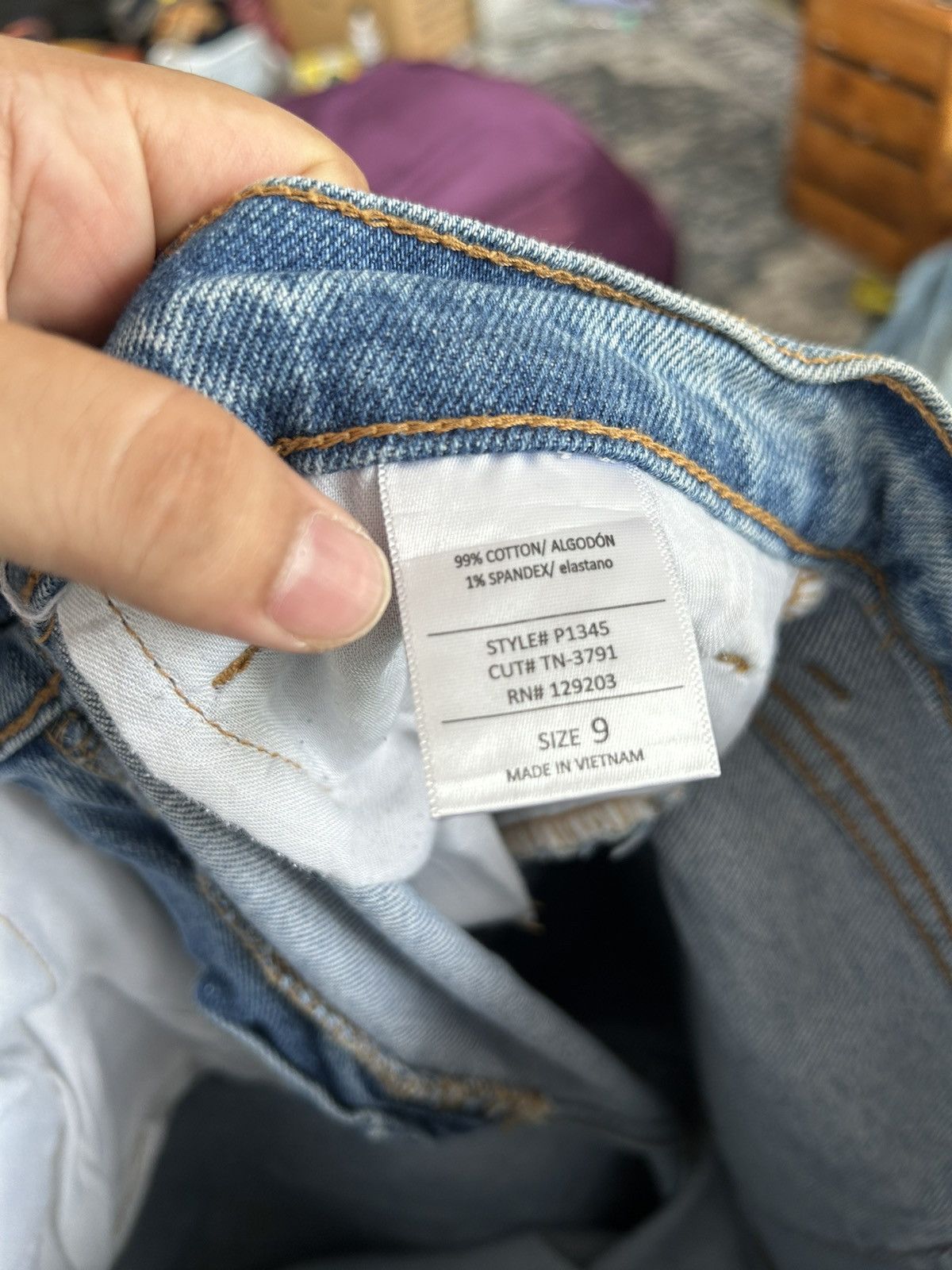 Japanese Brand Star Custom Monogram Jeans Size US 28 / EU 44 - 9 Thumbnail
