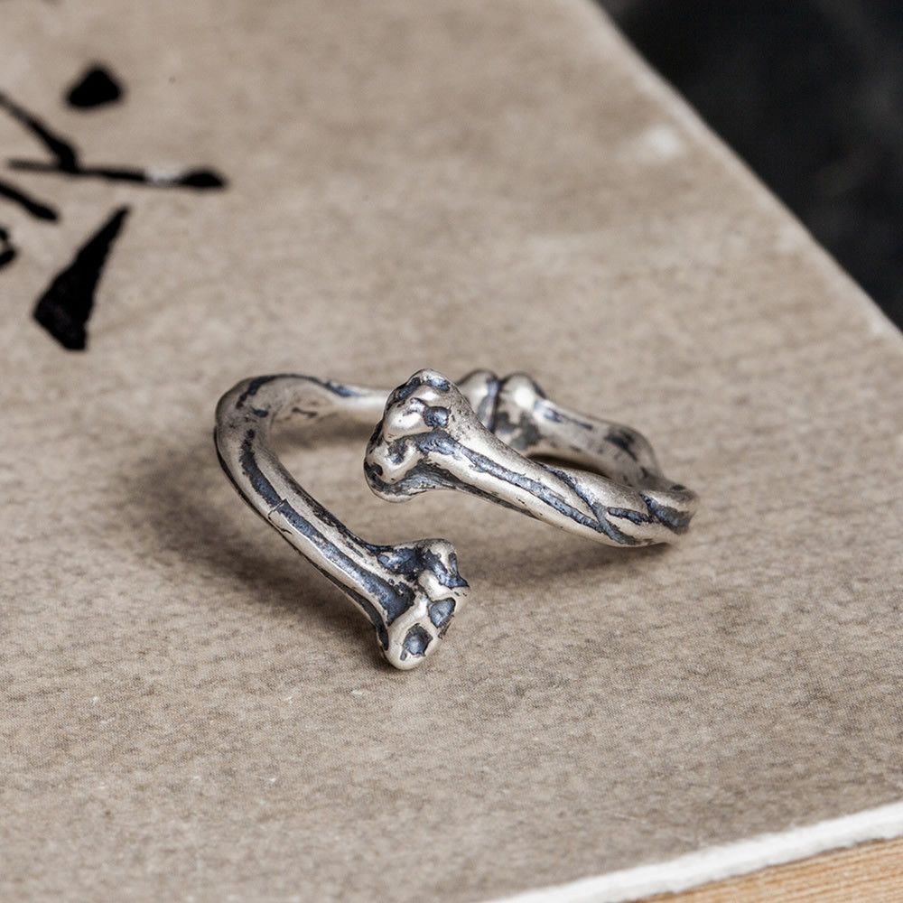 Jewelry Bone Rare Jewelry Rings Open Size Chrome Ring (Size 7-13) Size ONE SIZE - 1 Thumbnail