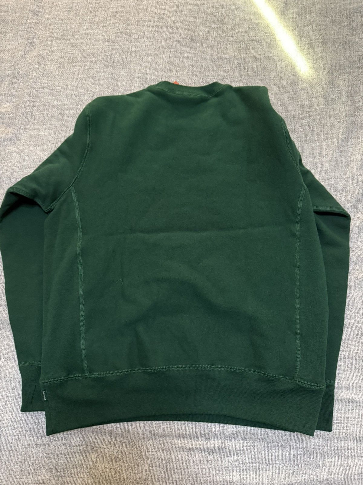 Supreme Supreme fw18 dark green box logo crewneck Size US S / EU 44-46 / 1 - 2 Thumbnail