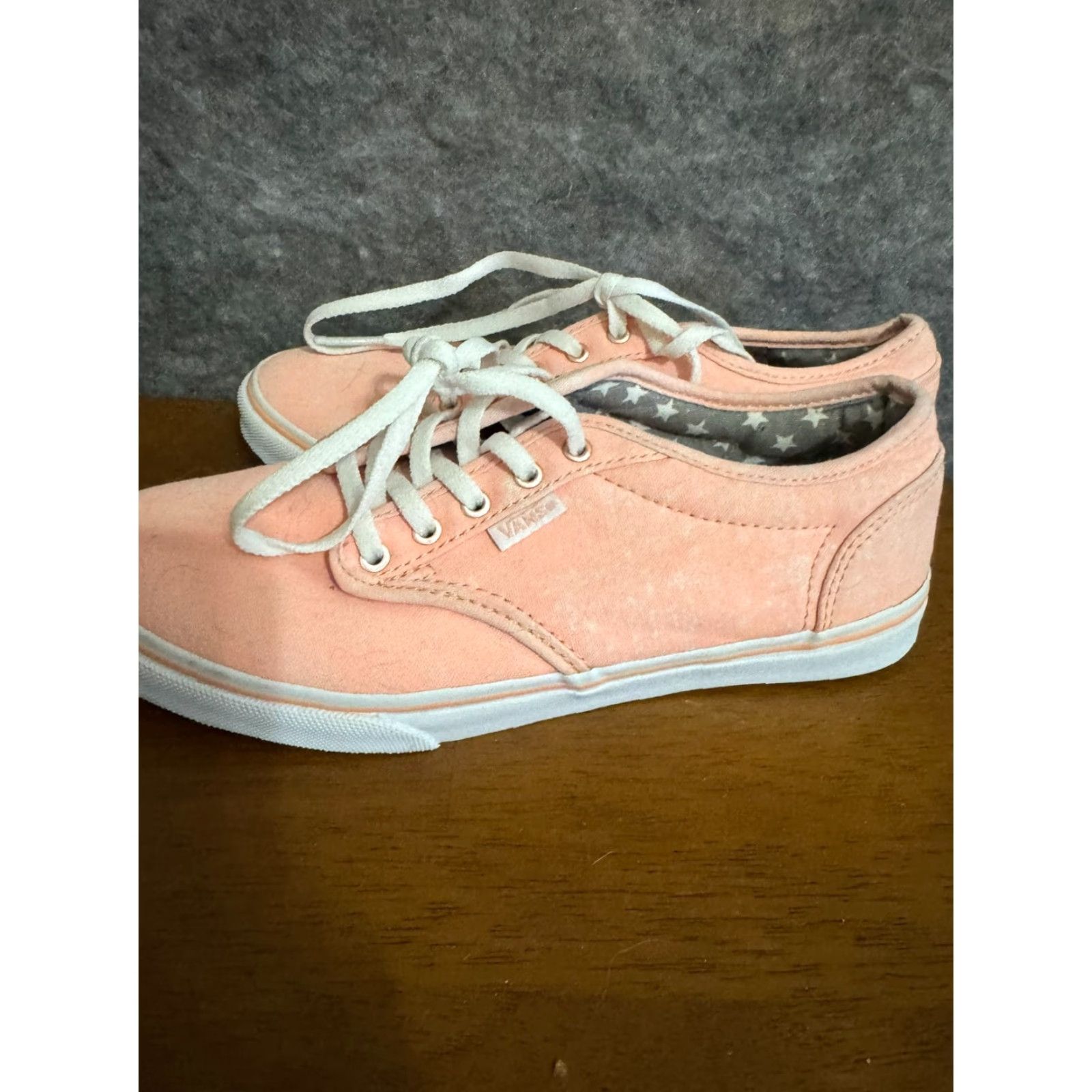 Vans VANS Off The Wall Women Pink Lace Up Sneakers Size 6 Size US 6 / IT 36 - 3 Thumbnail