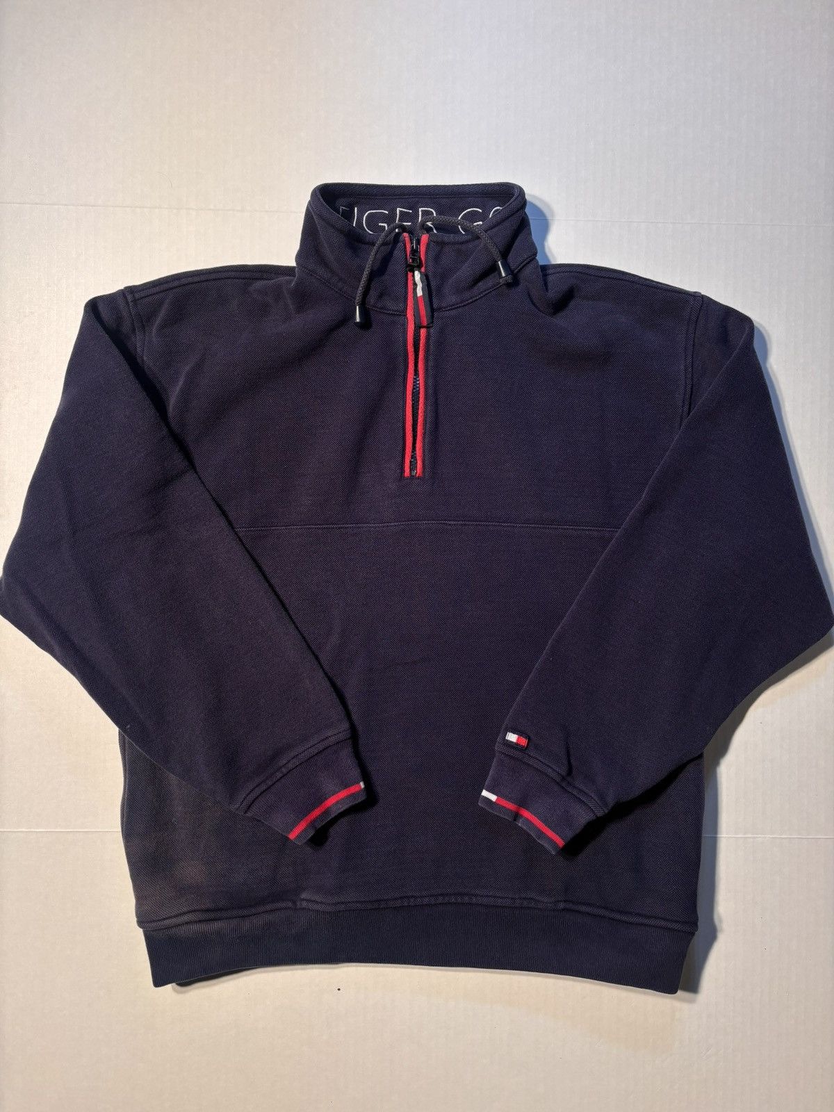 Tommy Hilfiger Vtg Tommy Hilfiger Golf 90’s Quater Zip Pullover Fleece Sz M Size US M / EU 48-50 / 2 - 1 Thumbnail