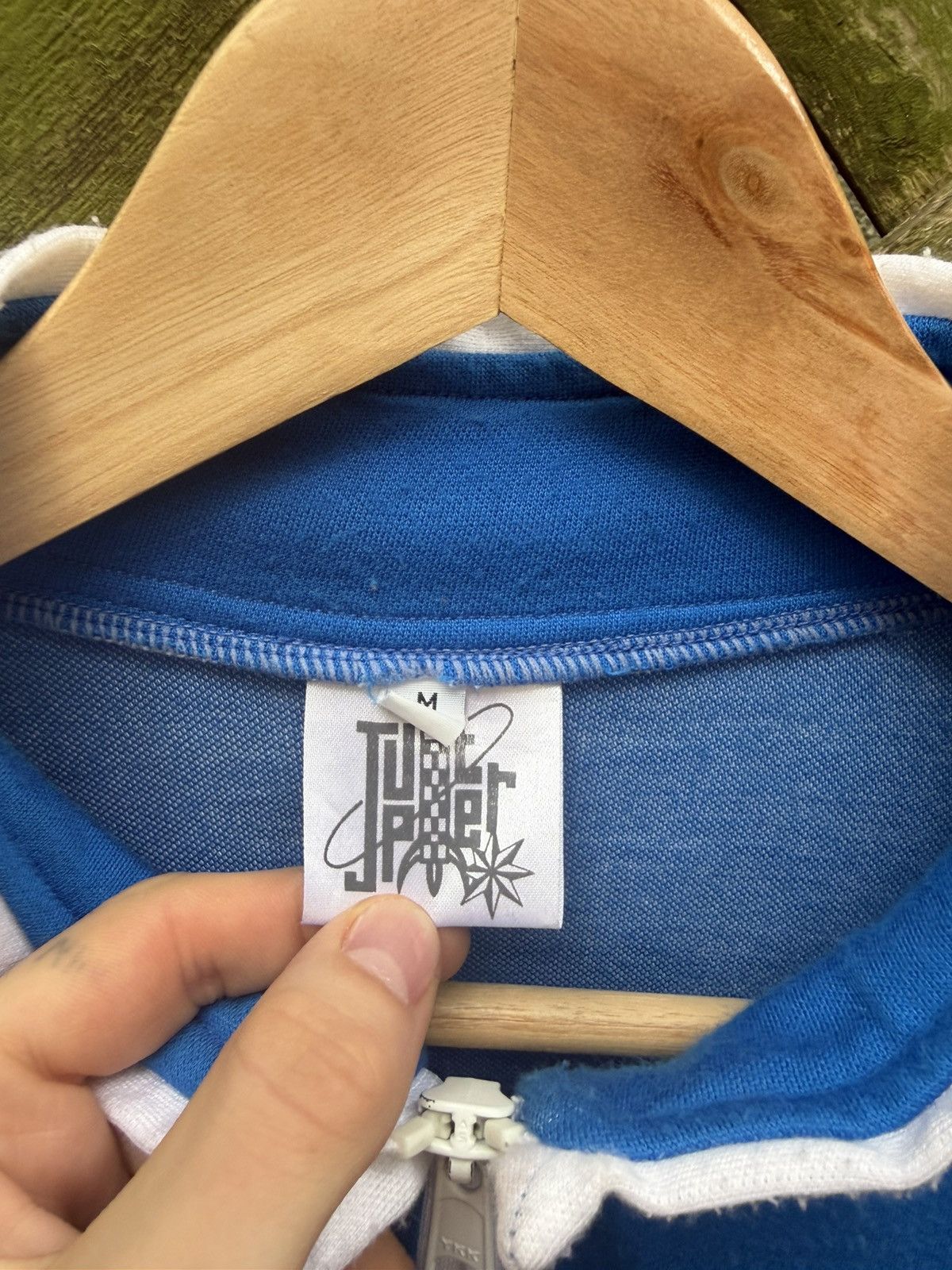 Le Grande Bleu (L.G.B.) Jupiter Spiked Track Jacket Size US M / EU 48-50 / 2 - 12 Thumbnail