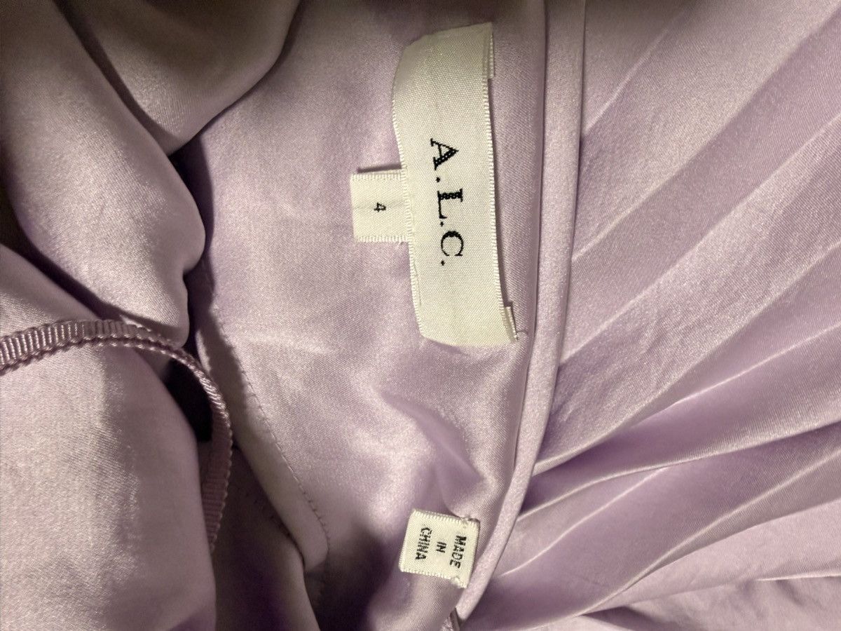 A.L.C. A.L.C Romy Pleated Halter Gown Size S / US 4 / IT 40 - 8 Thumbnail