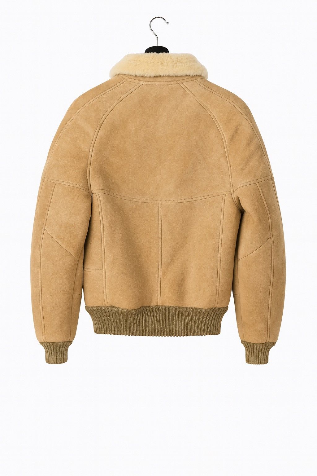 Vintage Vintage New Zealand Made Sheepskin Leather Shearling Flight Size US S / EU 44-46 / 1 - 2 Thumbnail