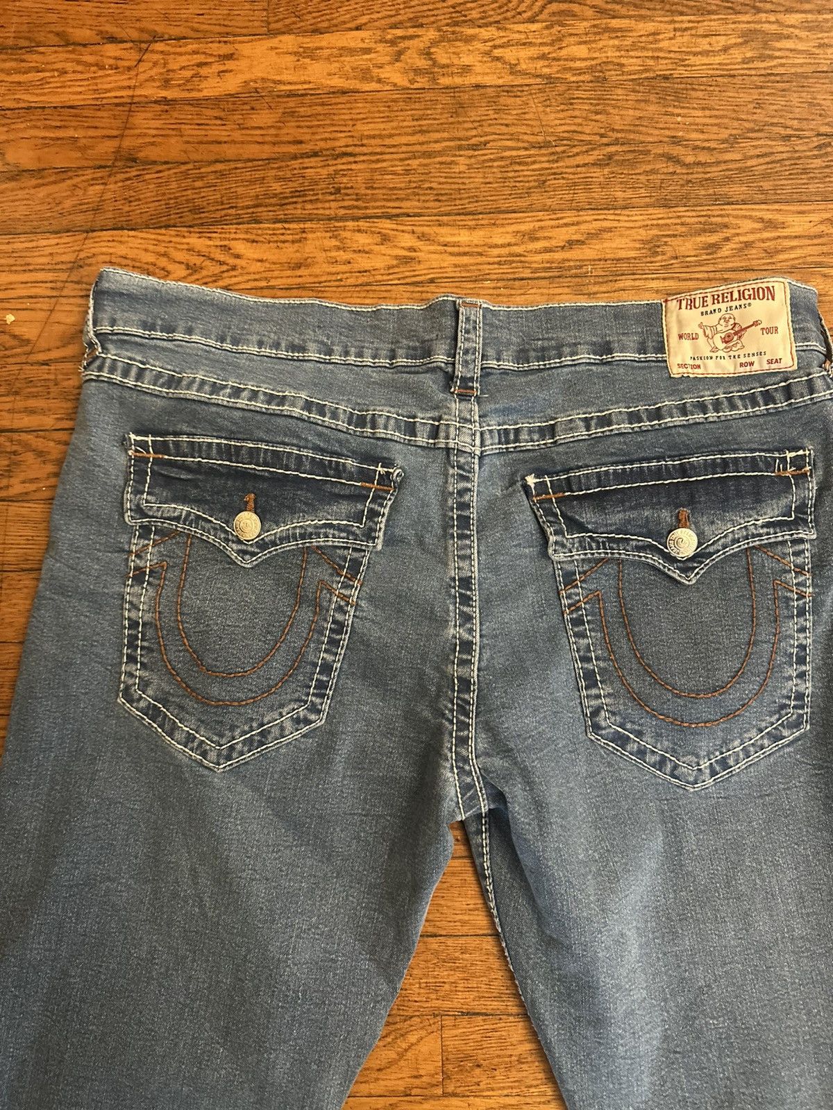 True Religion True Religion Men's Geno Relaxed Slim Jeans Size US 40 / EU 56 - 6 Thumbnail