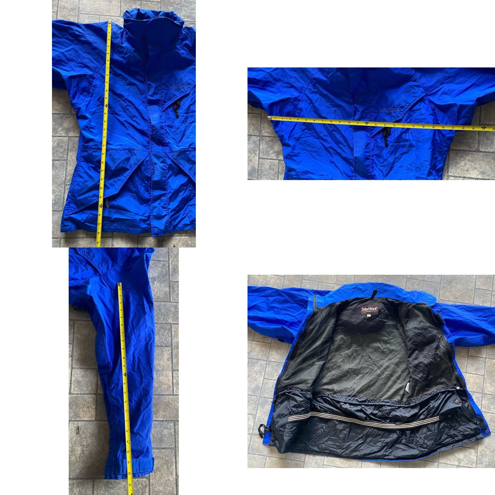 Marmot VINTAGE Marmot Goretex Jacket Women’s Size S Blue Water Resistant USA Made Jacket Women S Blue Marmot Goretex Vintage Jacket Size S / US 4 / IT 40 - 8 Thumbnail